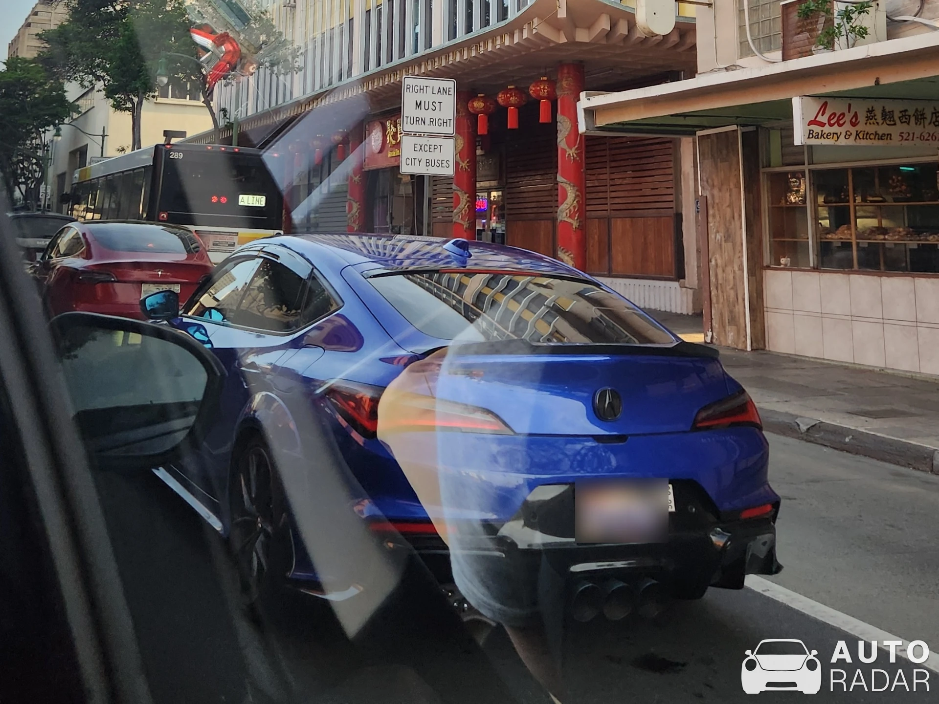 Acura Integra Type S spotted in Honolulu, United States