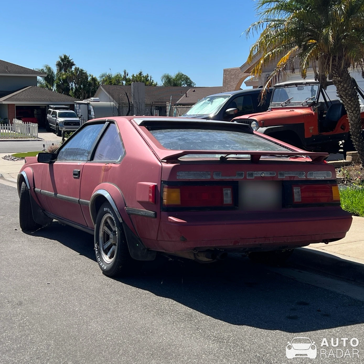 Toyota Supra A60 spotted in Camarillo
