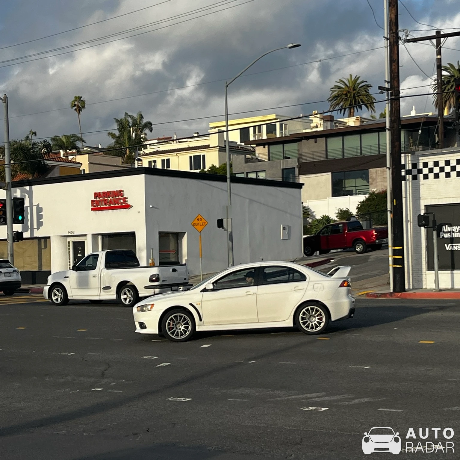 Mitsubishi Lancer Evolution X GSR FQ-360 spotted in Hermosa Beach, United States