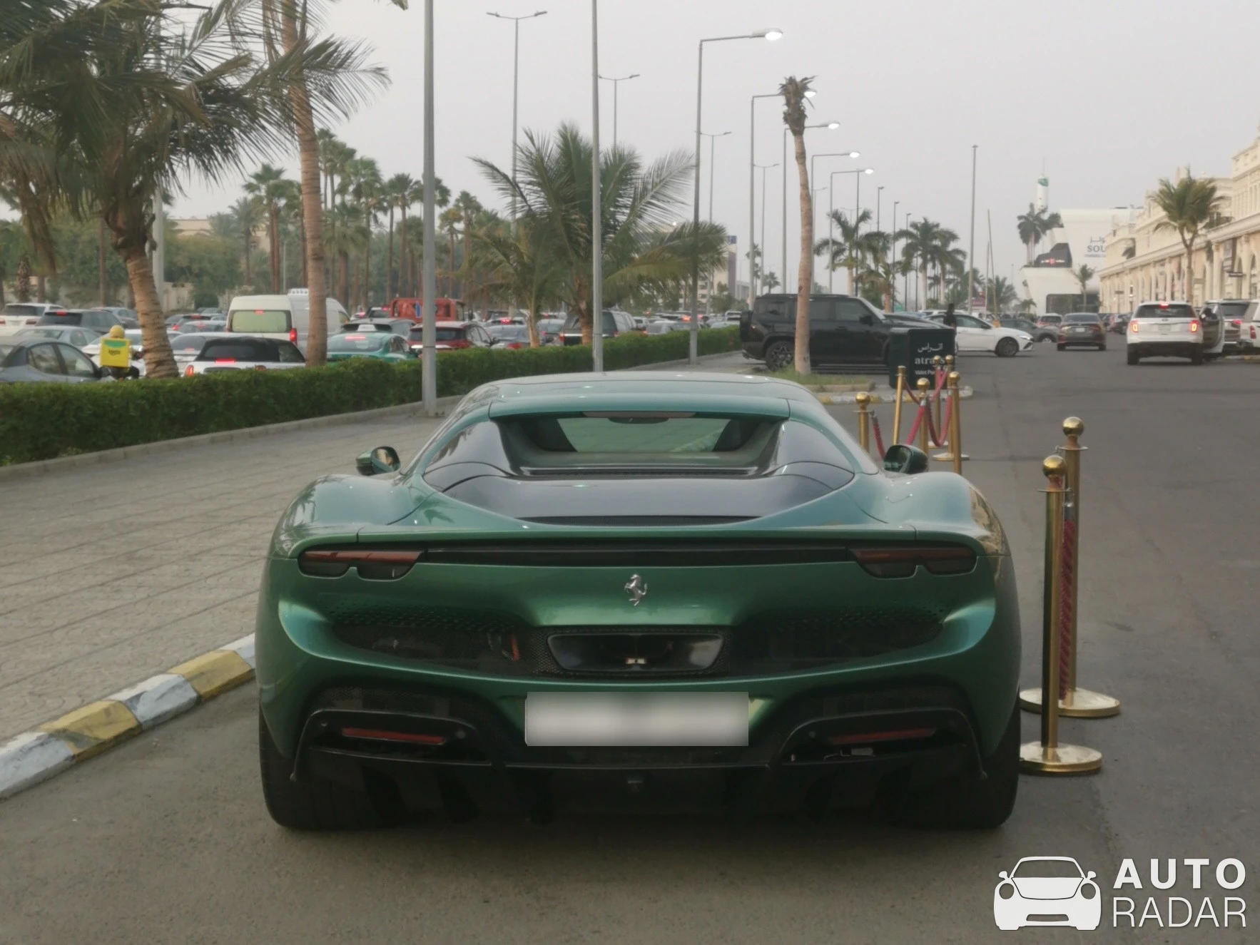 Ferrari 296 GTB spotted in Jeddah, Saudi Arabia