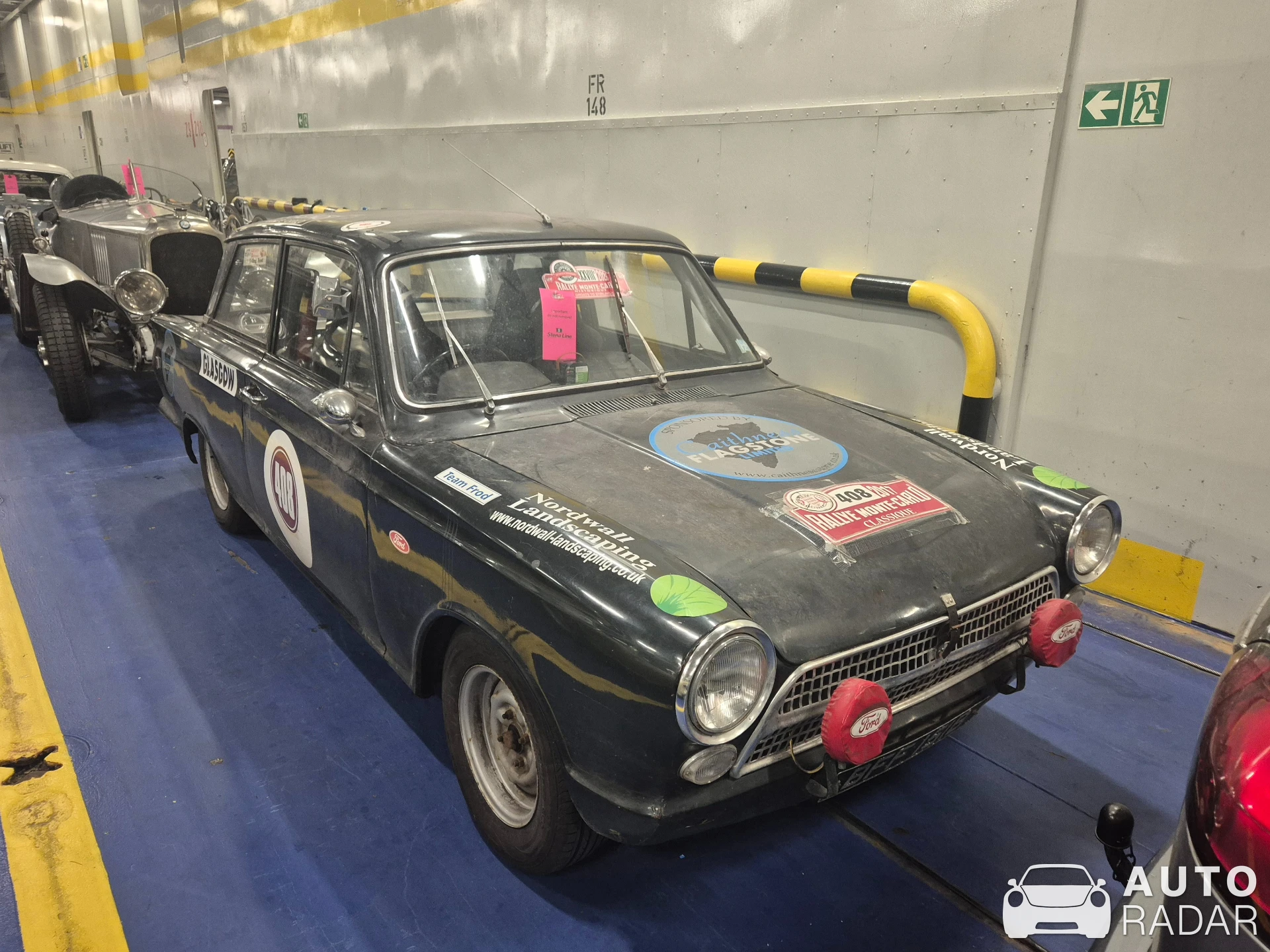 Ford Lotus Cortina Mk1 spotted in Harwich