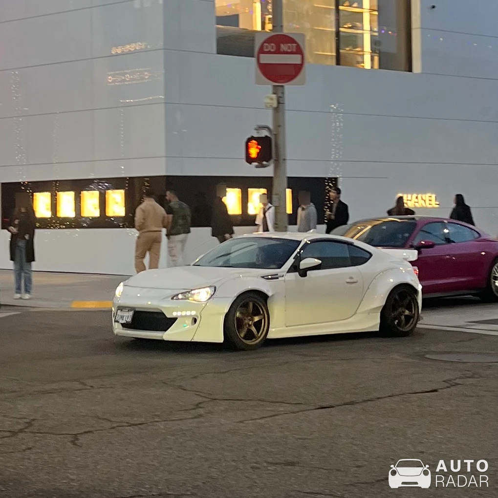 Subaru BRZ spotted in Beverly Hills, United States