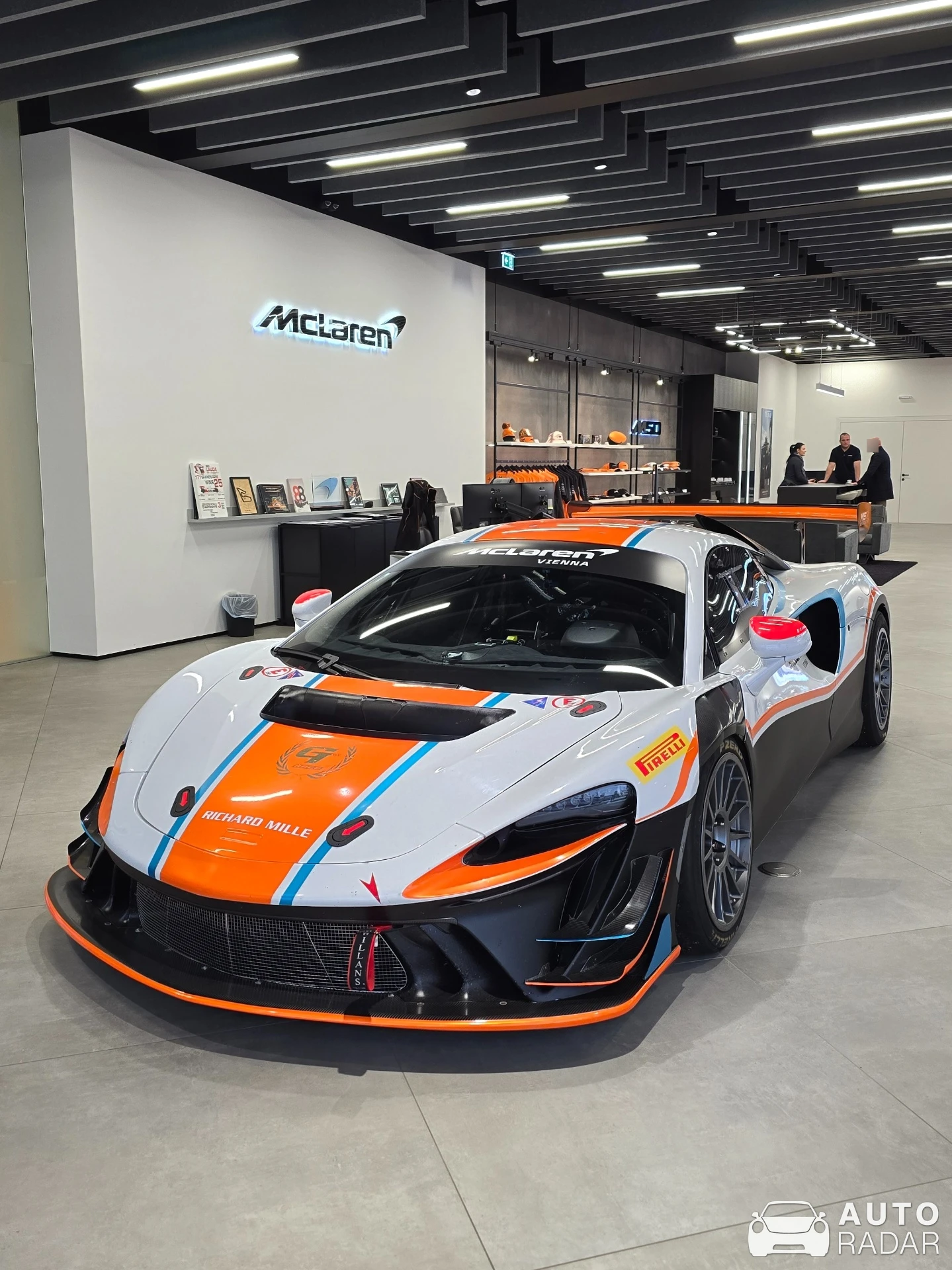McLaren Artura GT4 spotted in Vienna