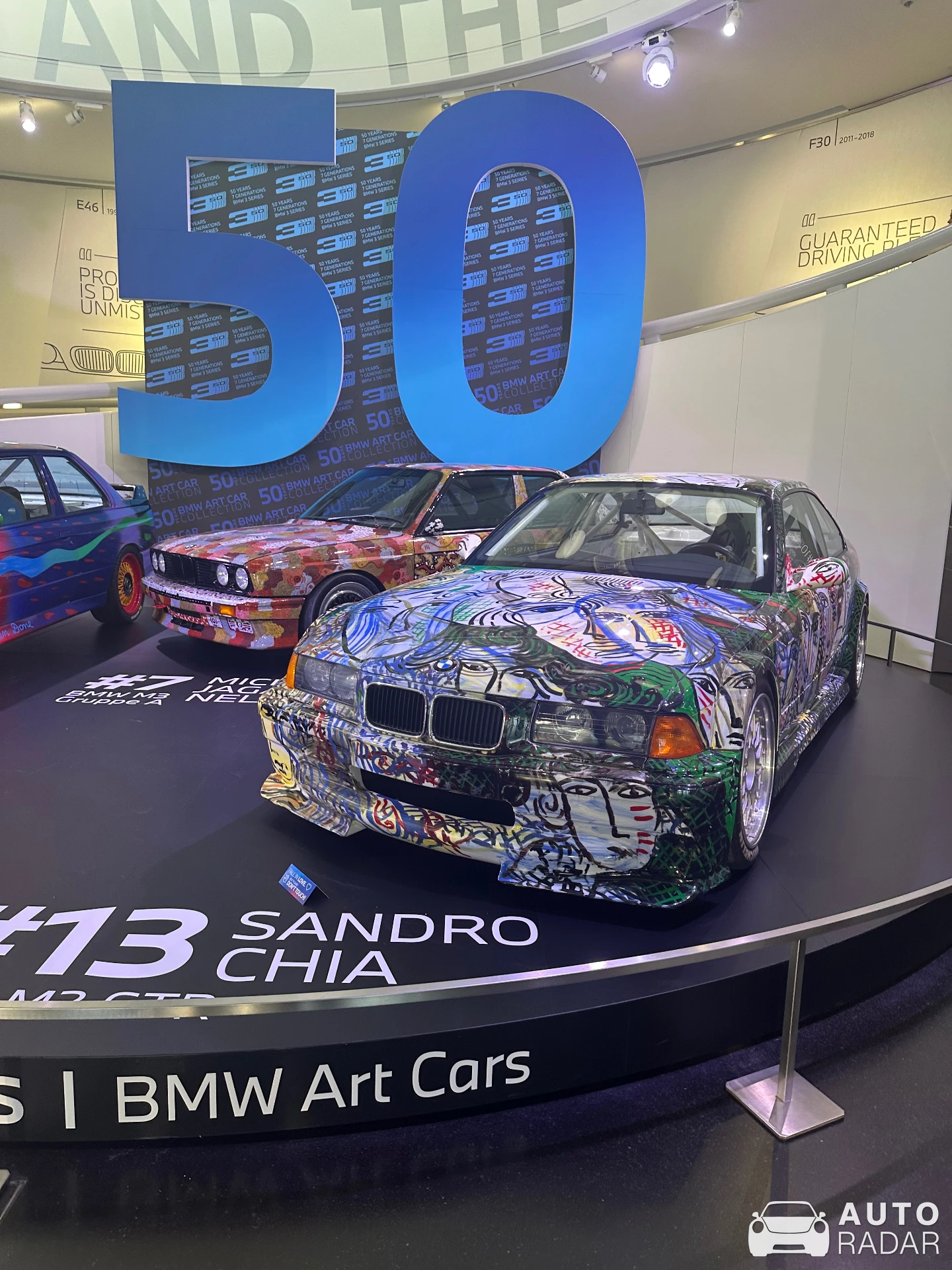 BMW M3 E36 DTM Art Car spotted in München