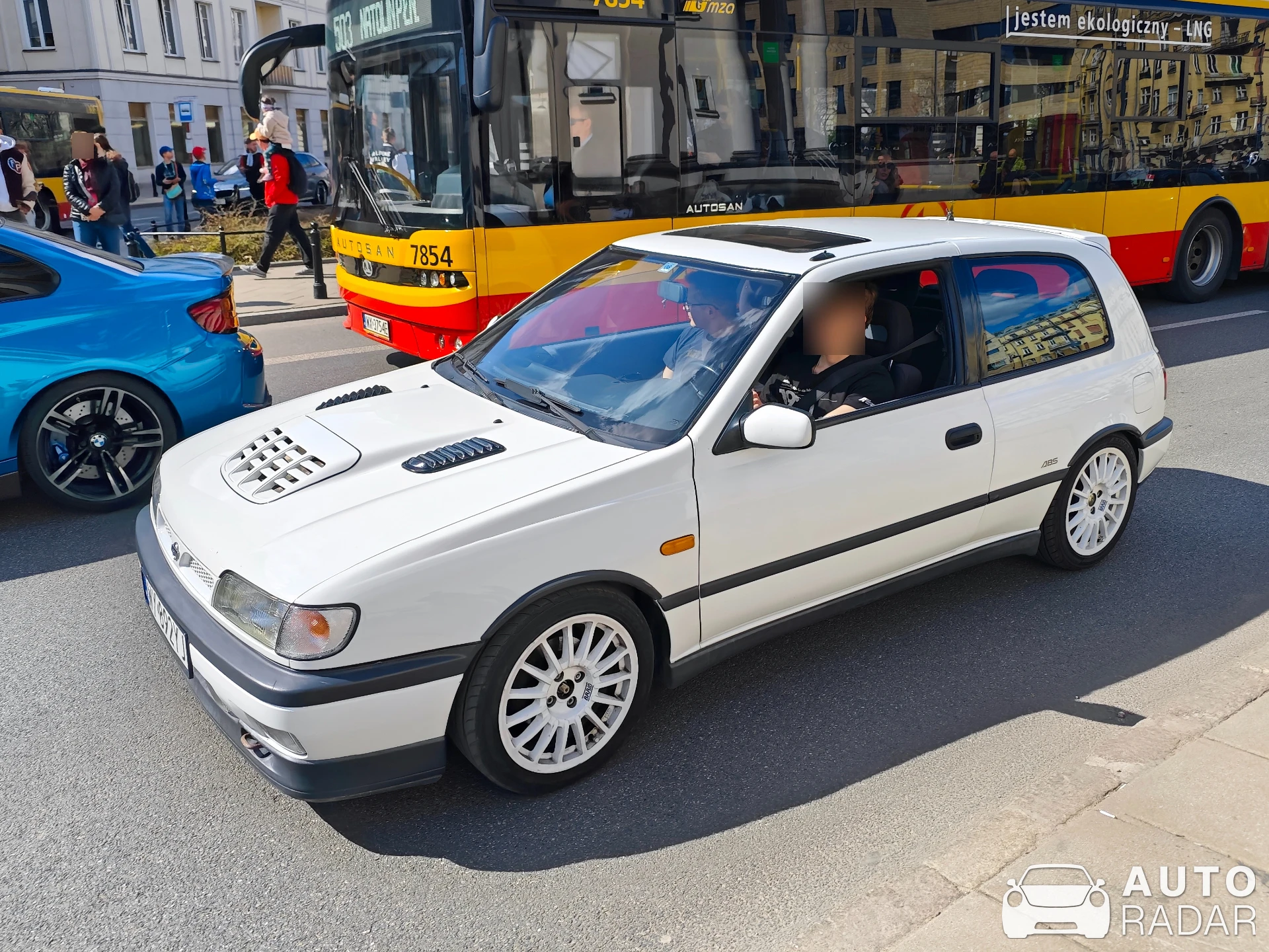 Nissan Sunny spotted in Warszawa