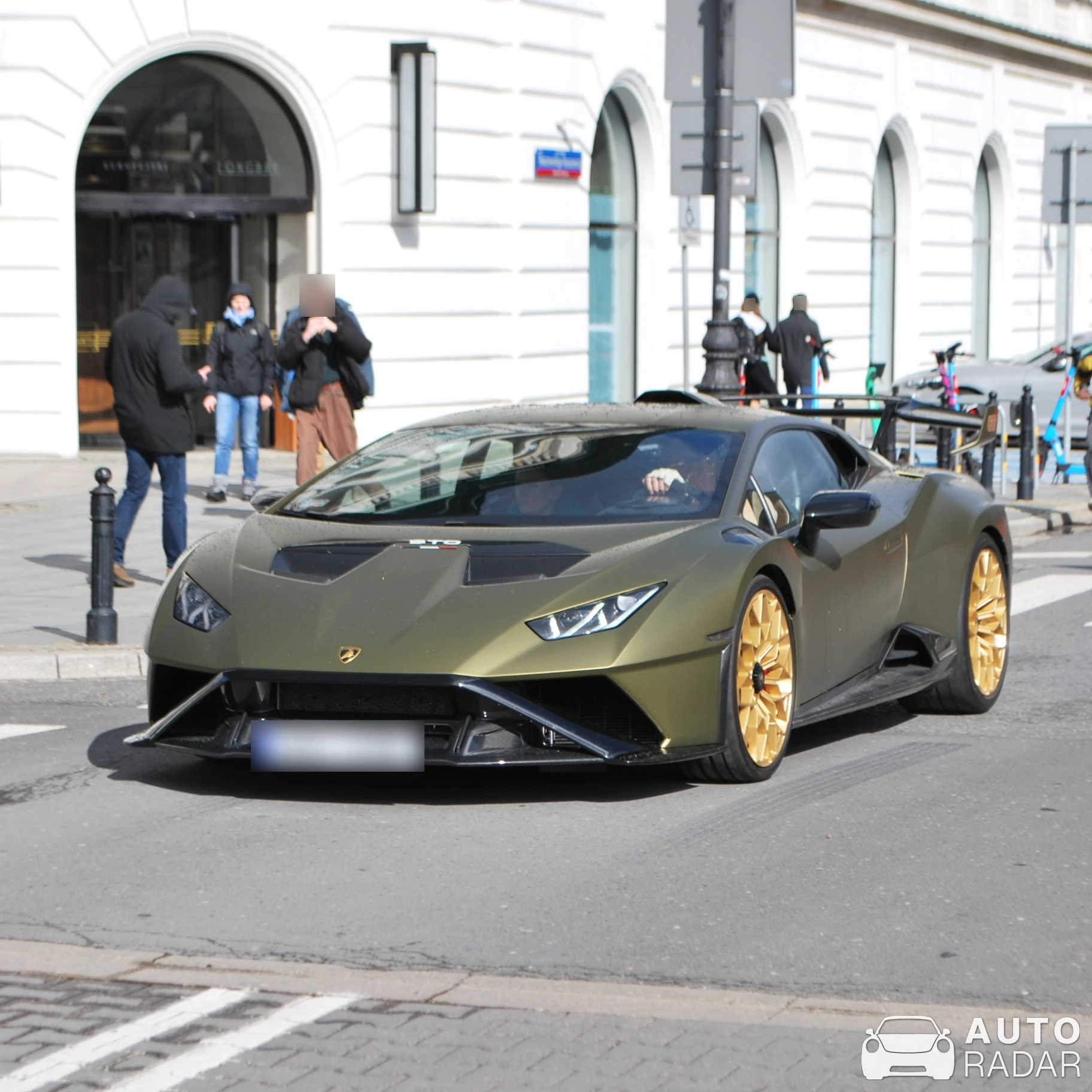 Lamborghini Huracán LP640-2 STO spotted in Warszawa, Poland