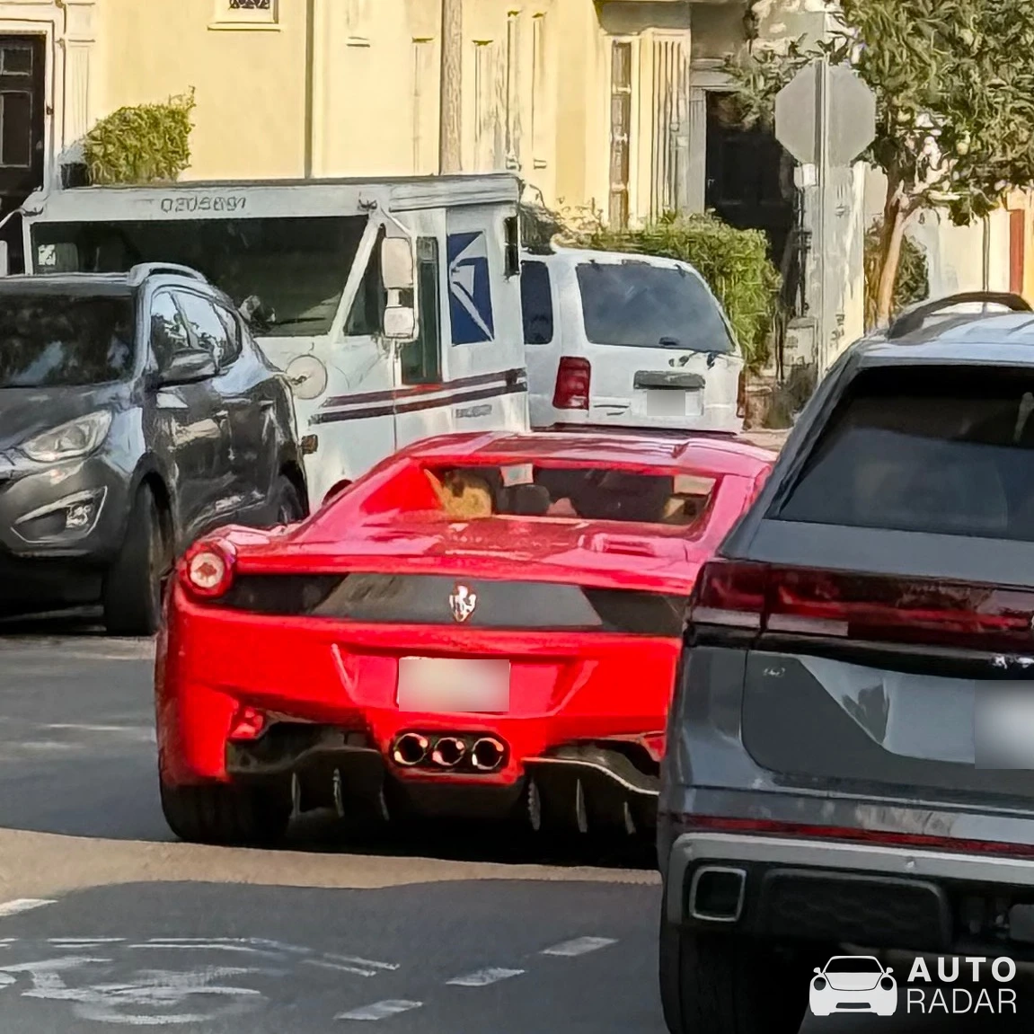 Ferrari 458 Spider spotted in Beverly Hills, United States