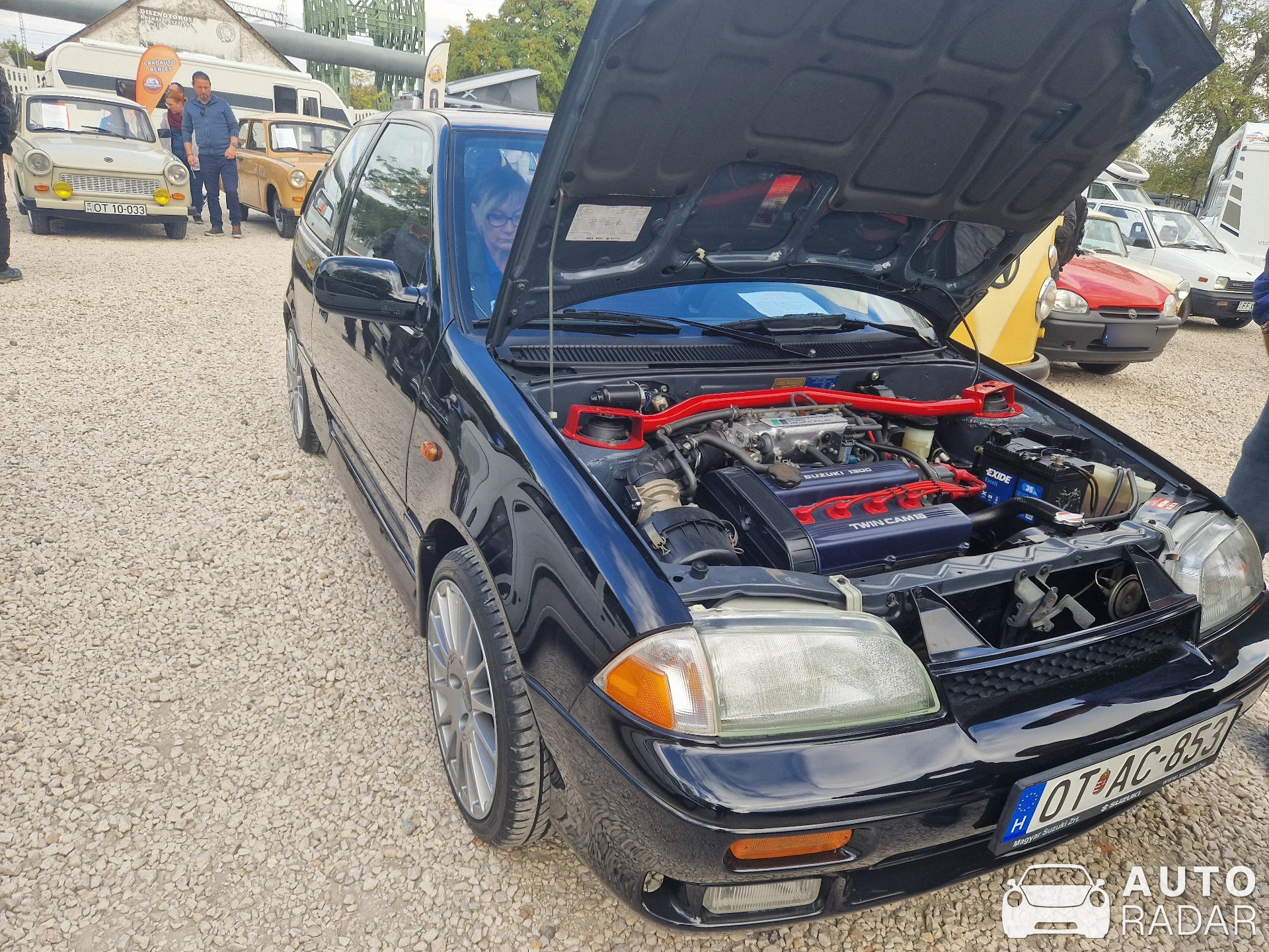 Suzuki Swift Sport HKS spotted in Budapest