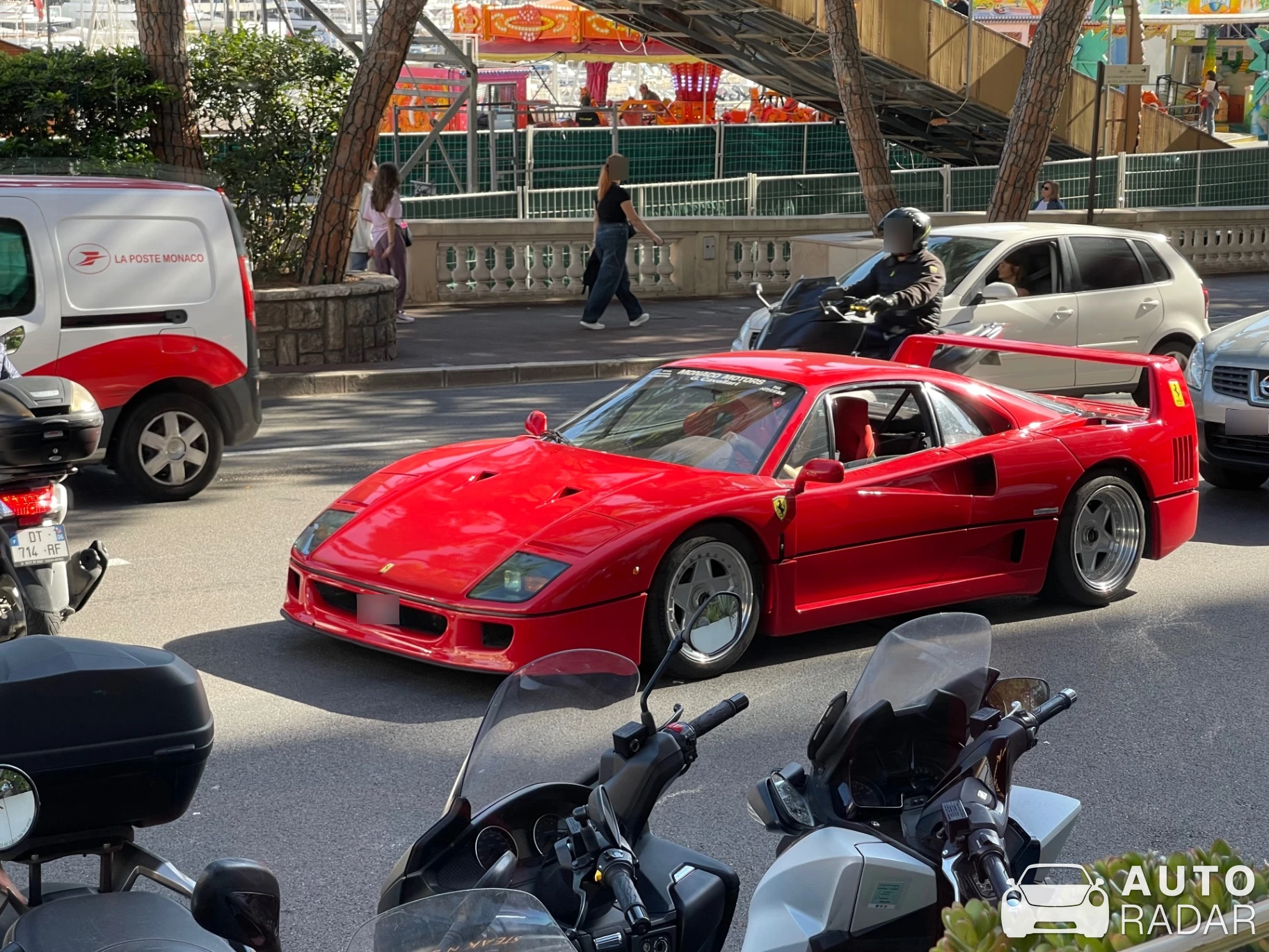 Ferrari F40 spotted in Monaco, Monaco