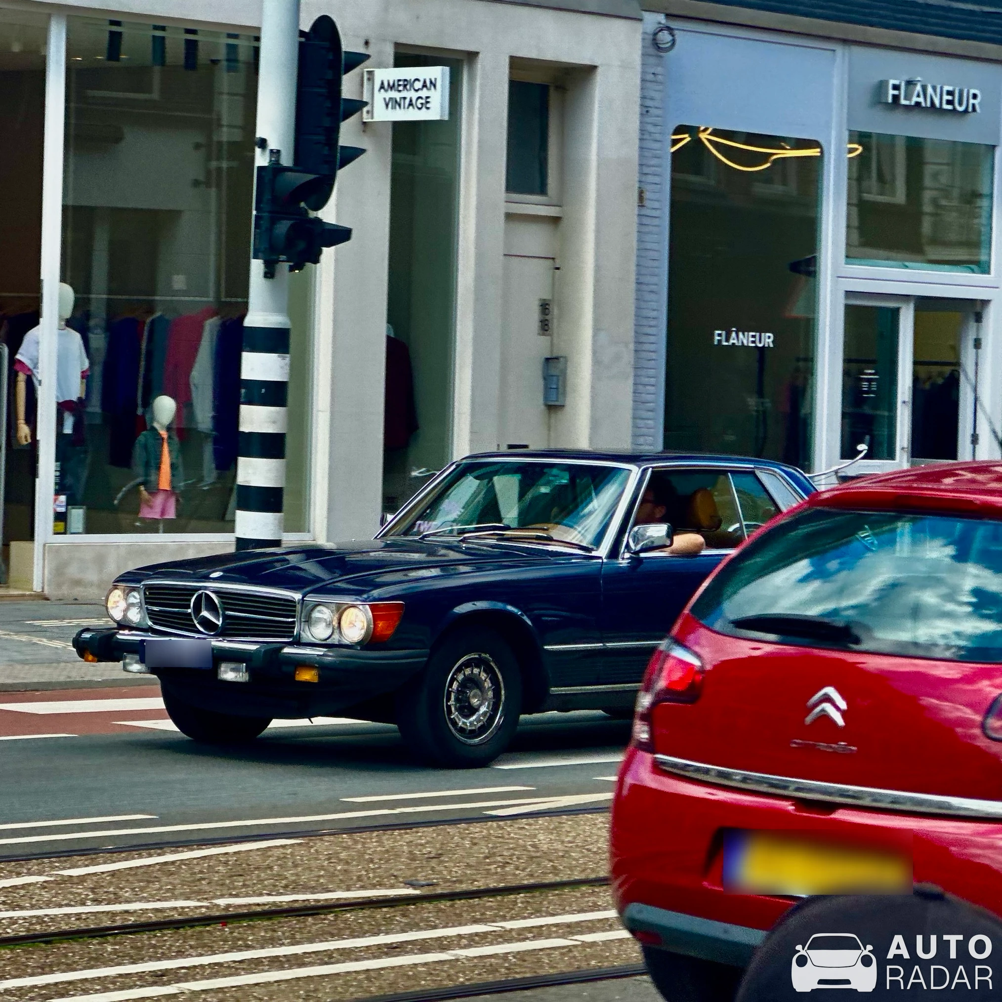 Mercedes-Benz 300 SL C107 spotted in Amsterdam