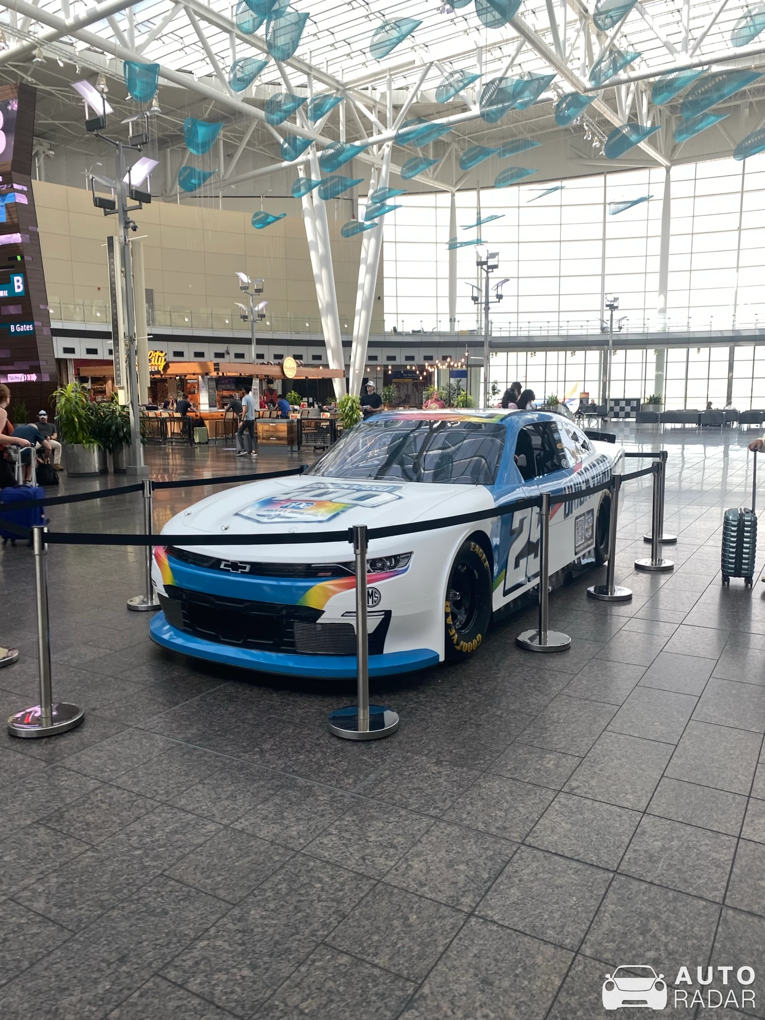 Chevrolet Camaro Nascar spotted in Indianapolis