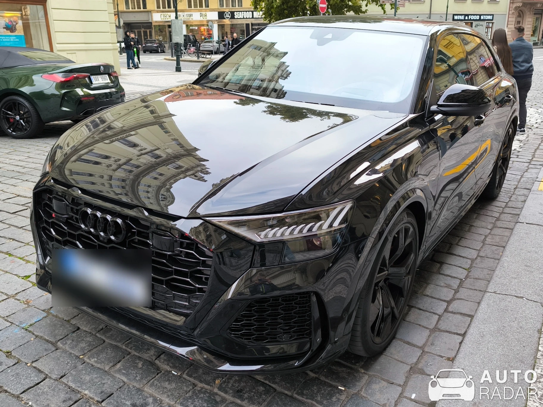 Audi RS Q8 spotted in Praha 1, Czechia