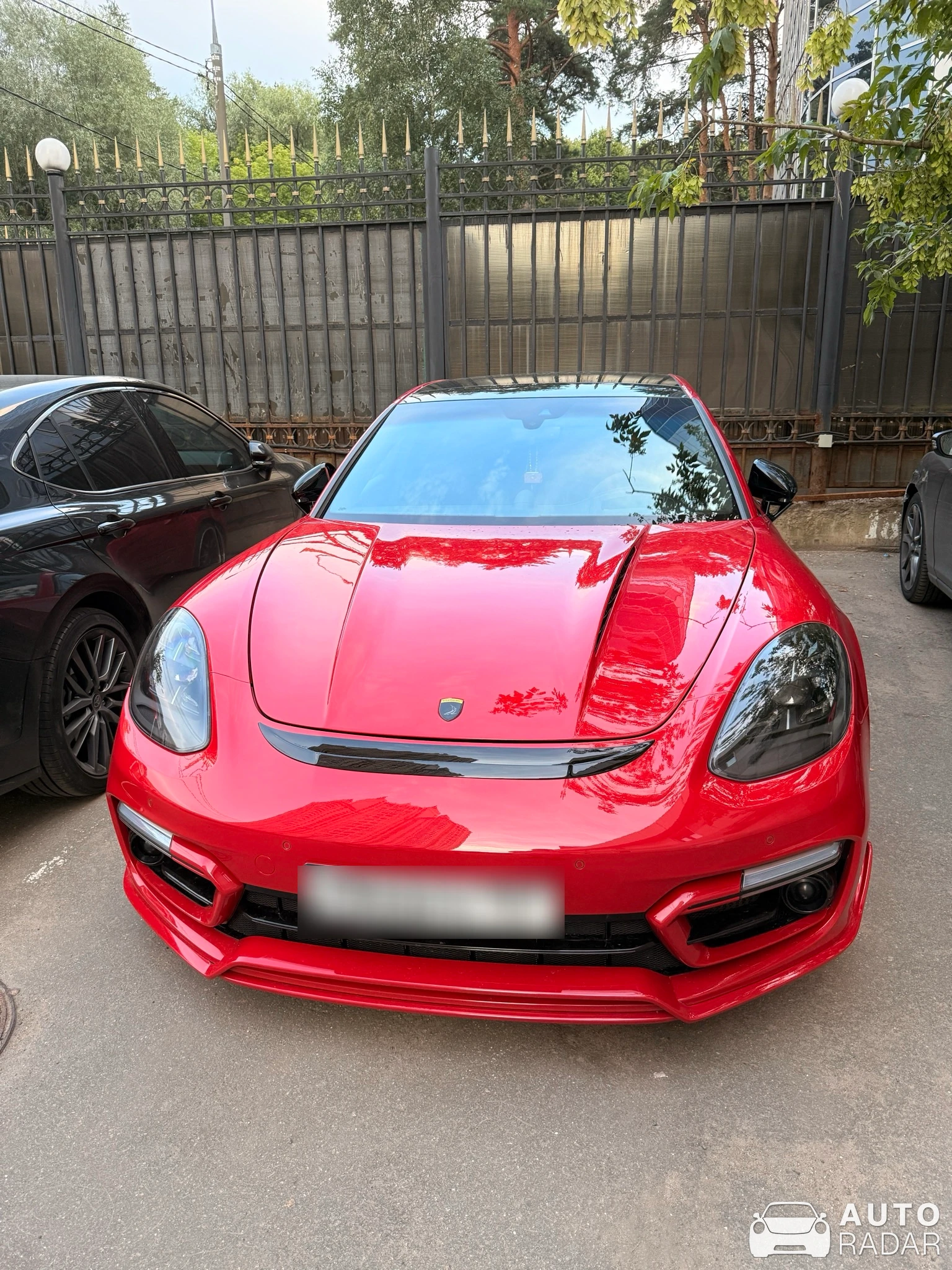 Porsche TopCar 971 Panamera  spotted in Москва