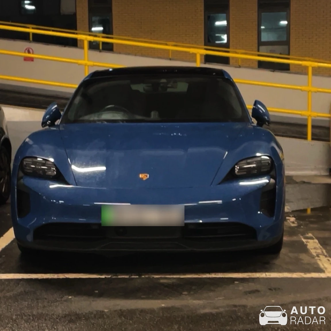 Porsche Taycan spotted in Norfolk, United Kingdom