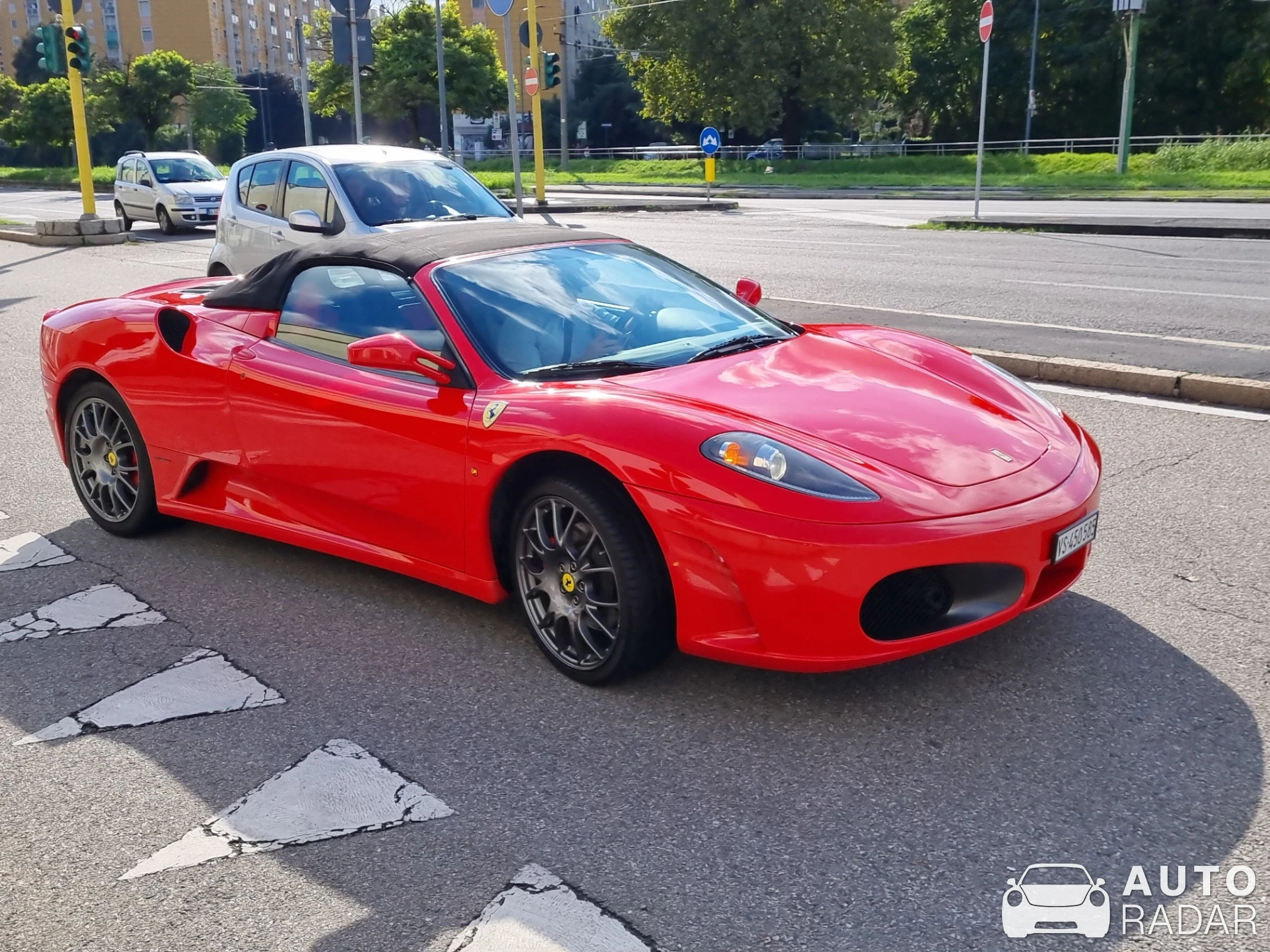 Ferrari F430 Spider spotted in Città metropolitana di Milano, Italia
