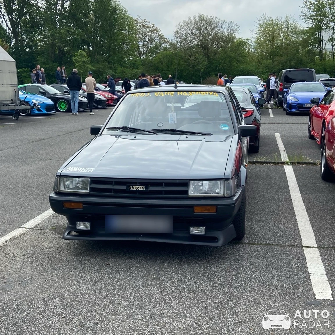 Toyota Corolla E80 spotted in Köln