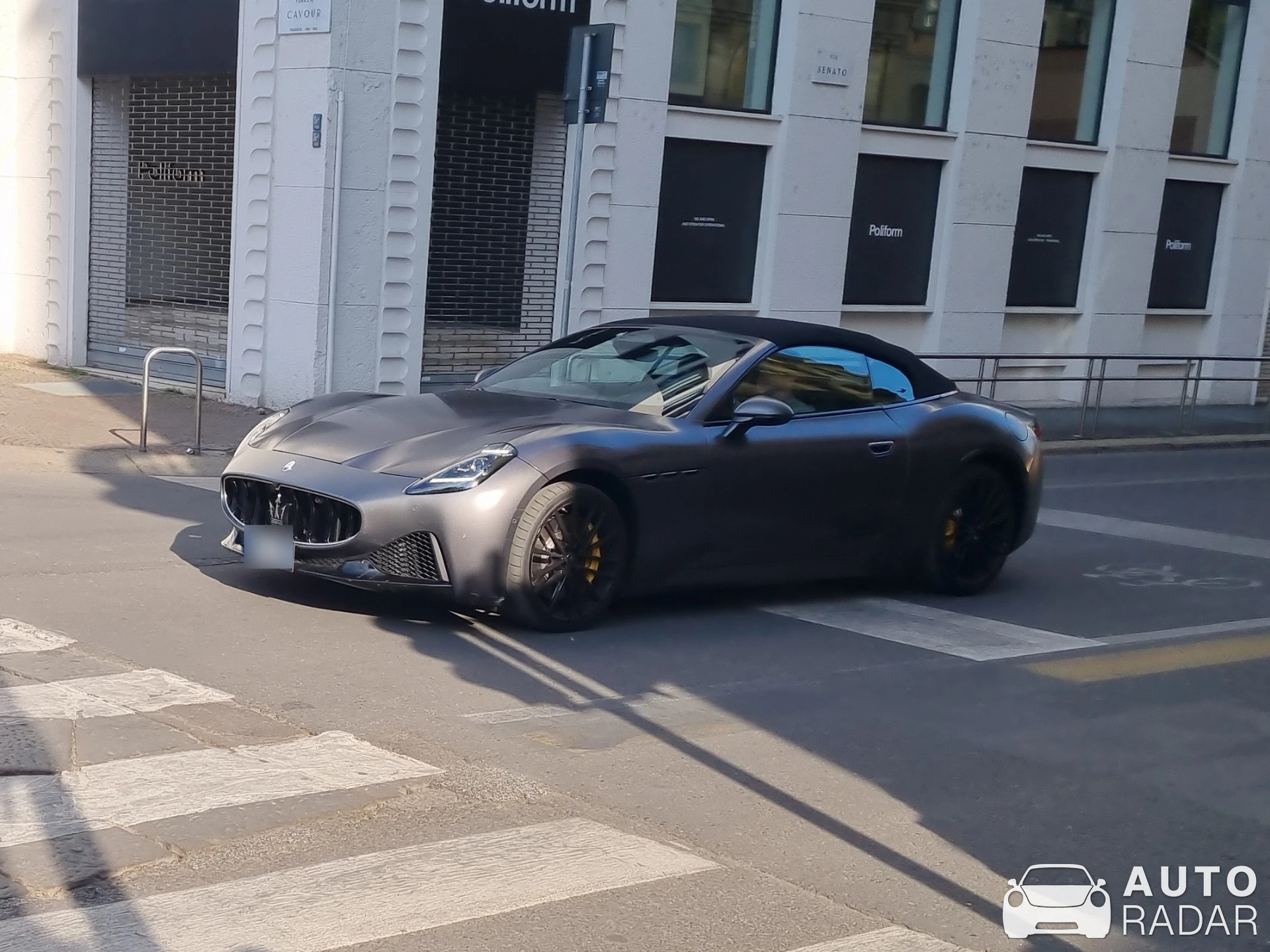 Maserati GranCabrio Trofeo 2024 spotted in Milano
