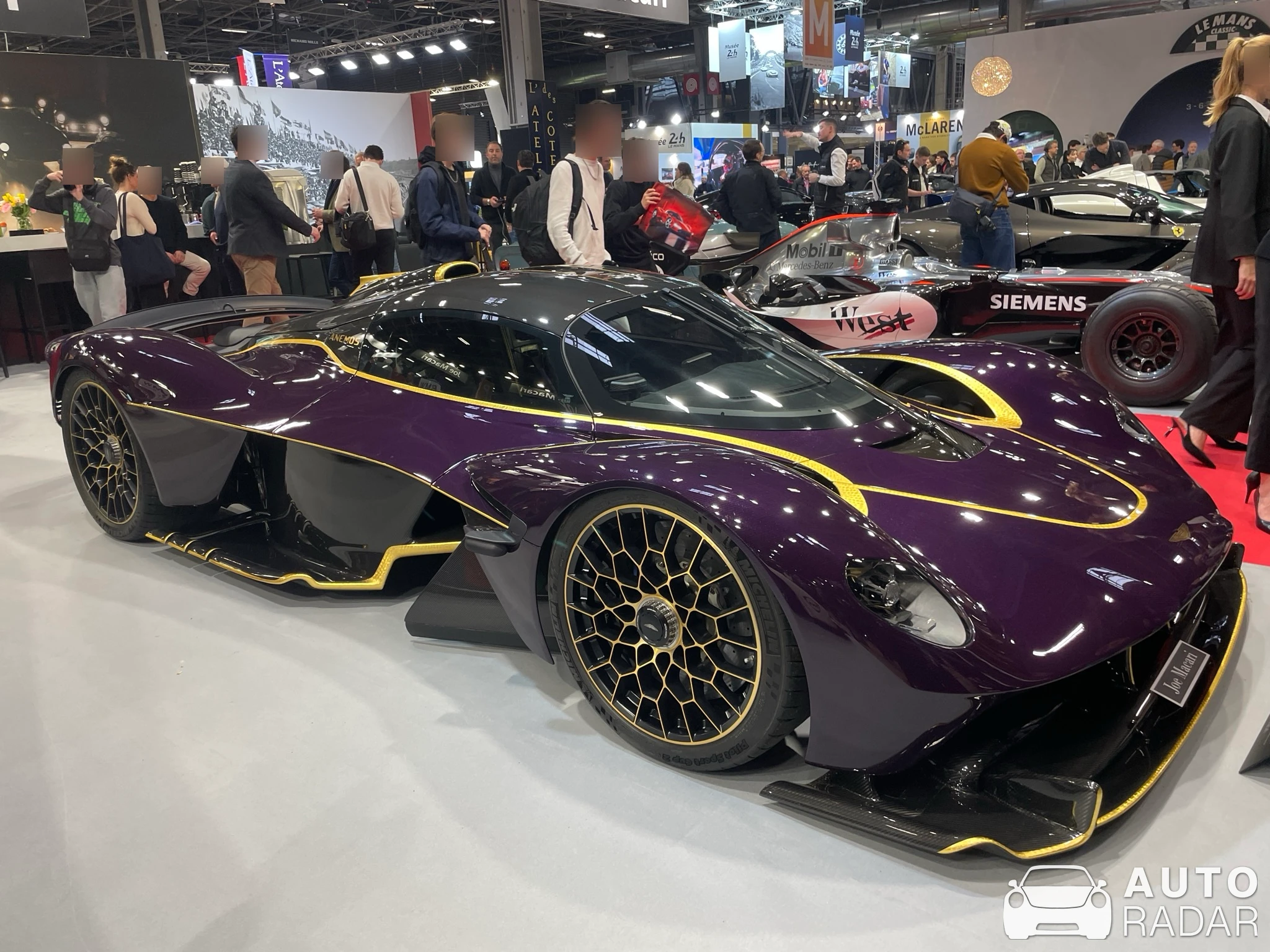 Aston Martin Valkyrie Anemos spotted in Paris
