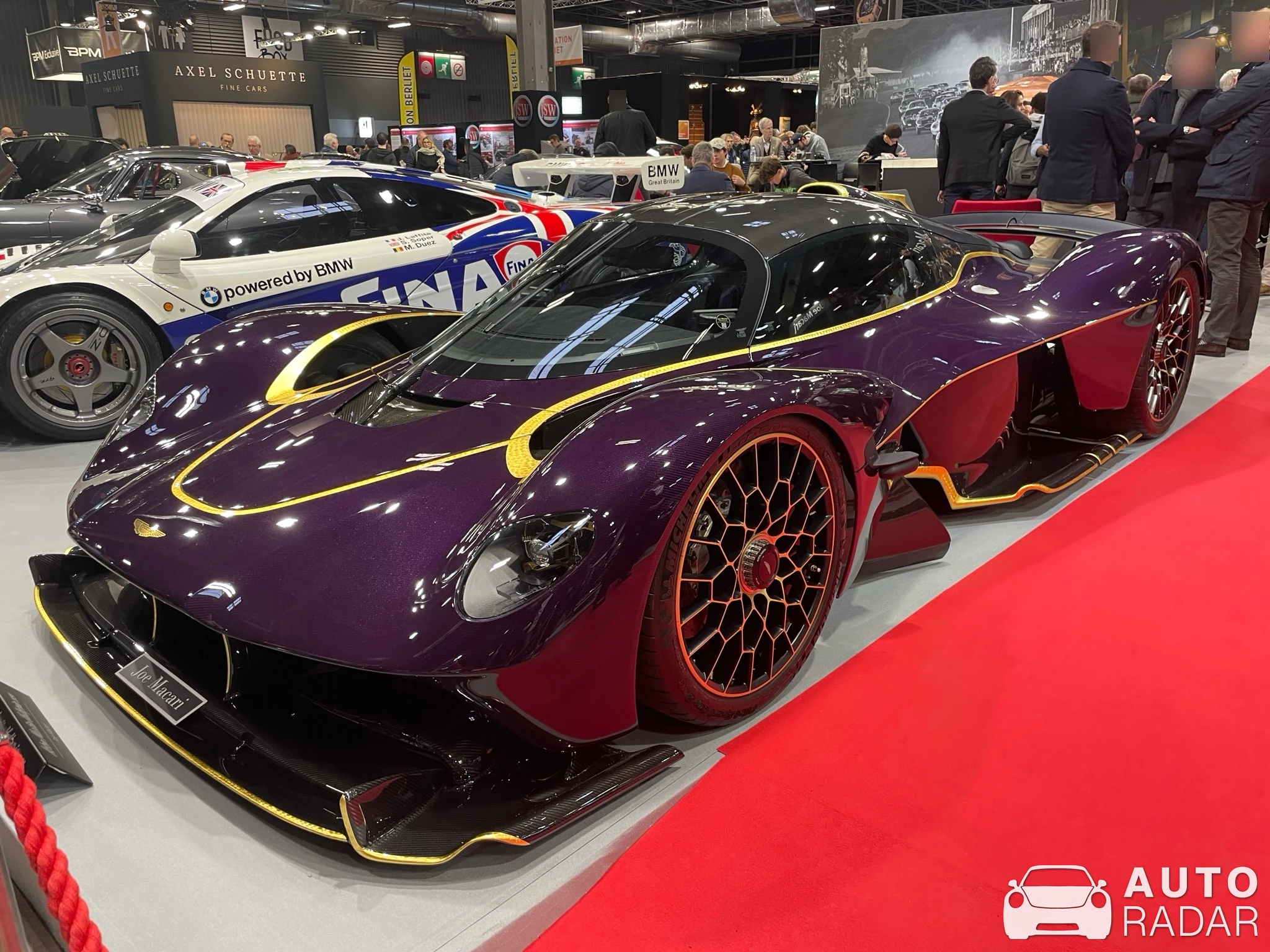 Aston Martin Valkyrie Anemos spotted in Paris, France