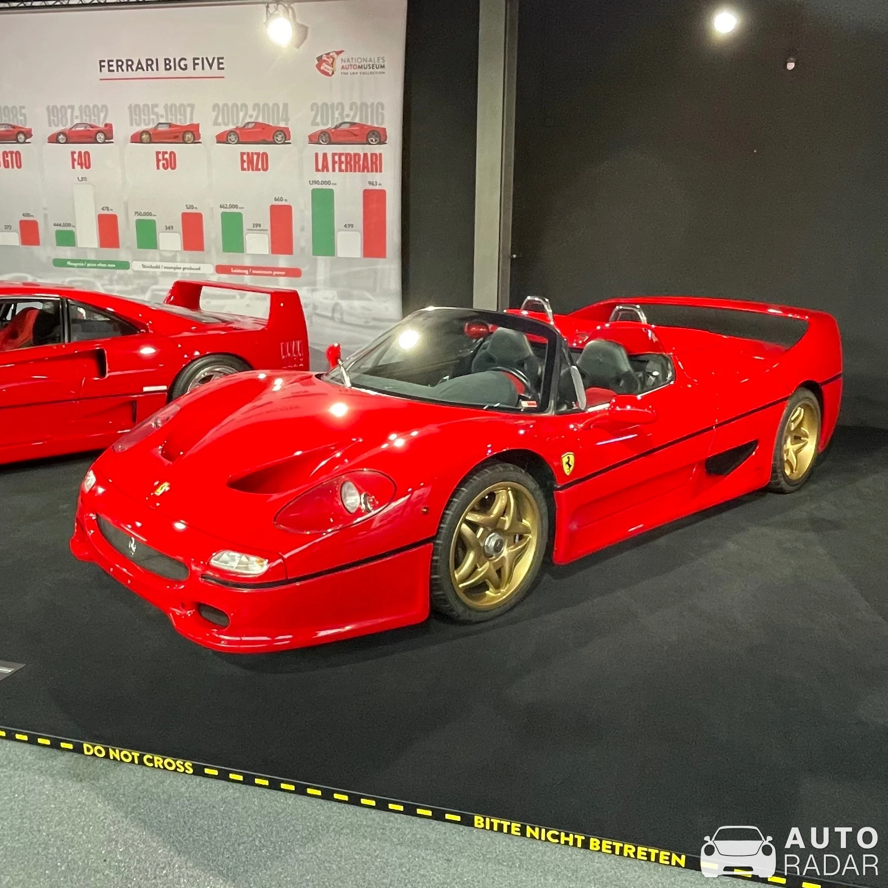 Ferrari F50 spotted in Dietzhölztal, Deutschland