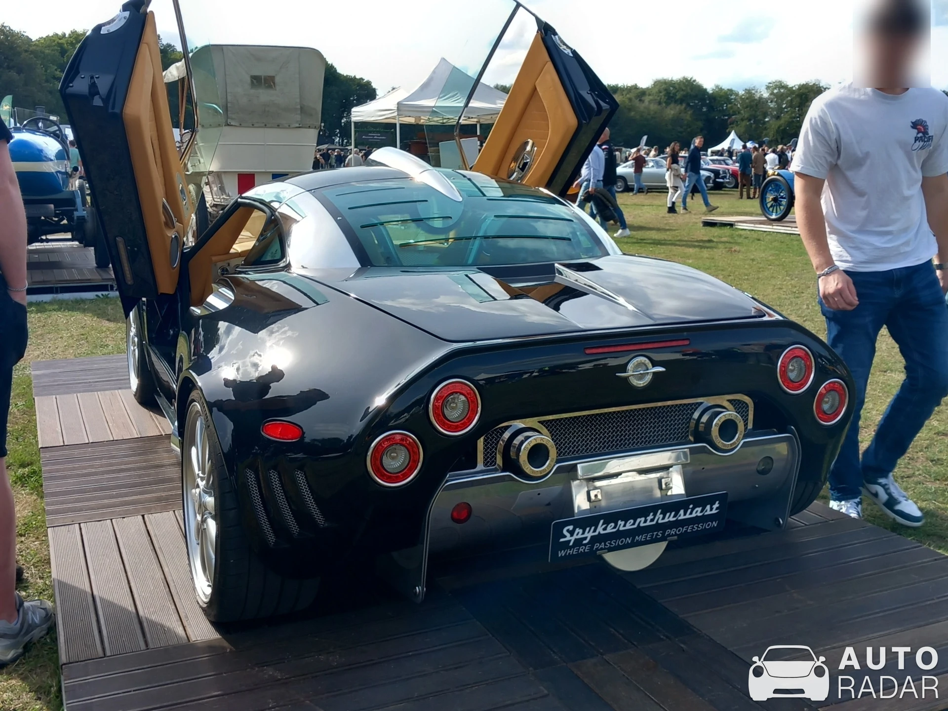 Spyker C8 Laviolette SWB spotted in Beesd
