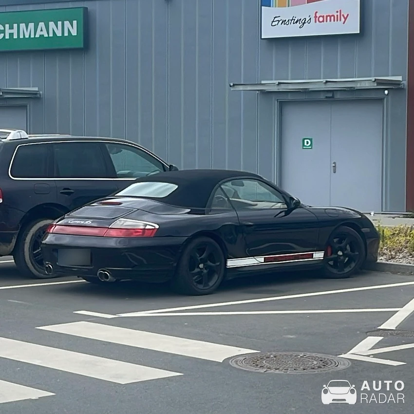 Porsche 996 Carrera 4S Cabriolet spotted in Bayreuth