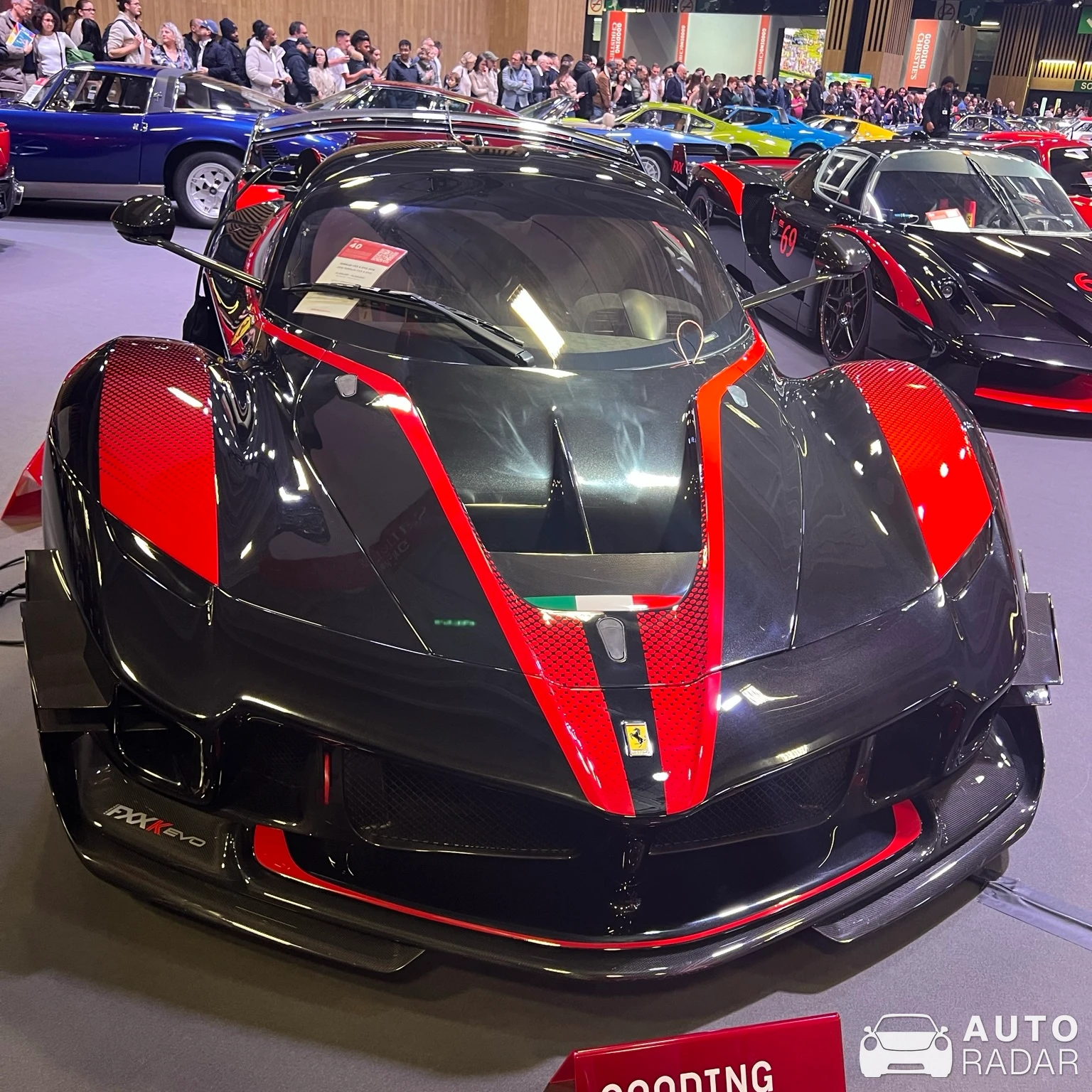 Ferrari FXX K Evo spotted in Vanves, France