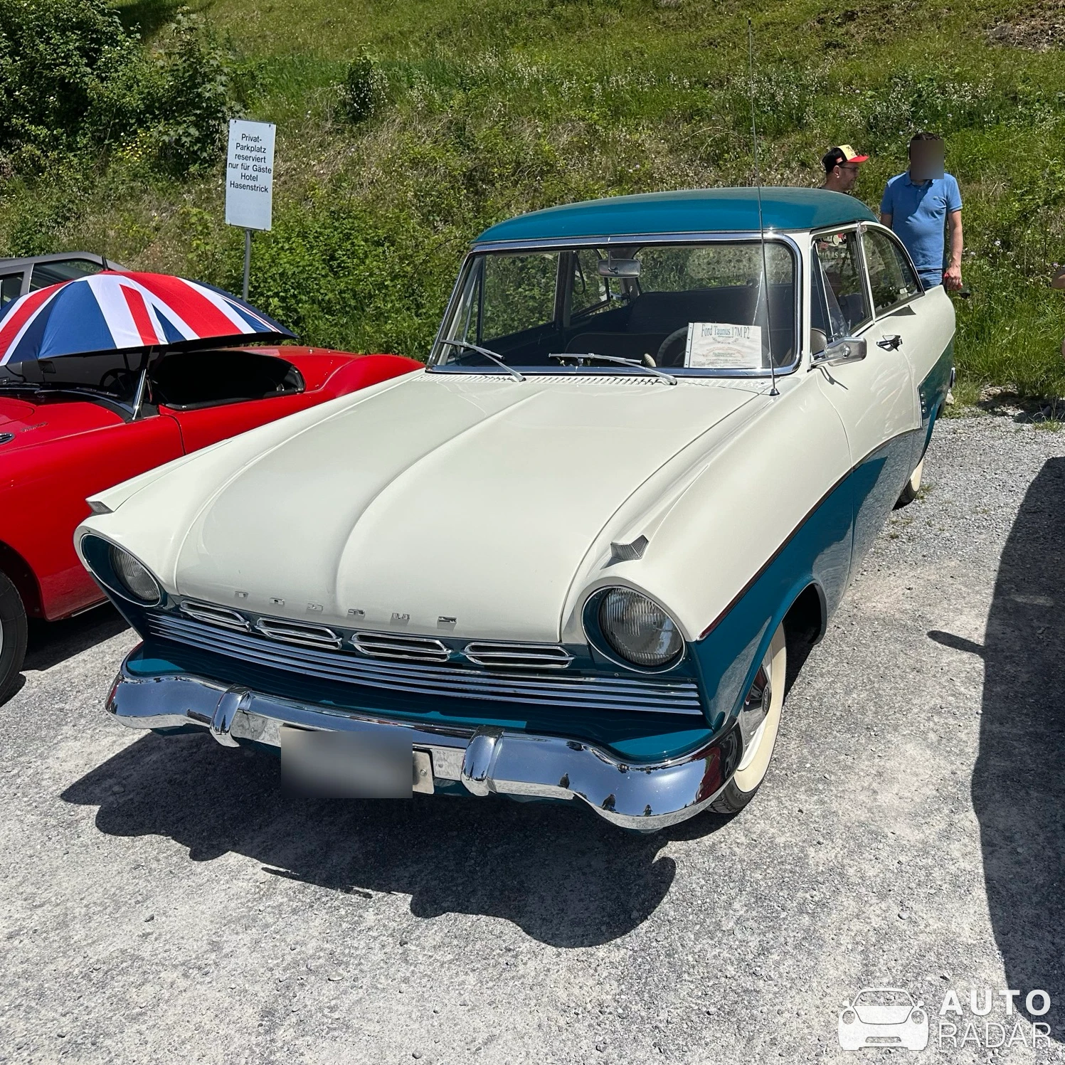 Ford Taunus 17M spotted in Dürnten
