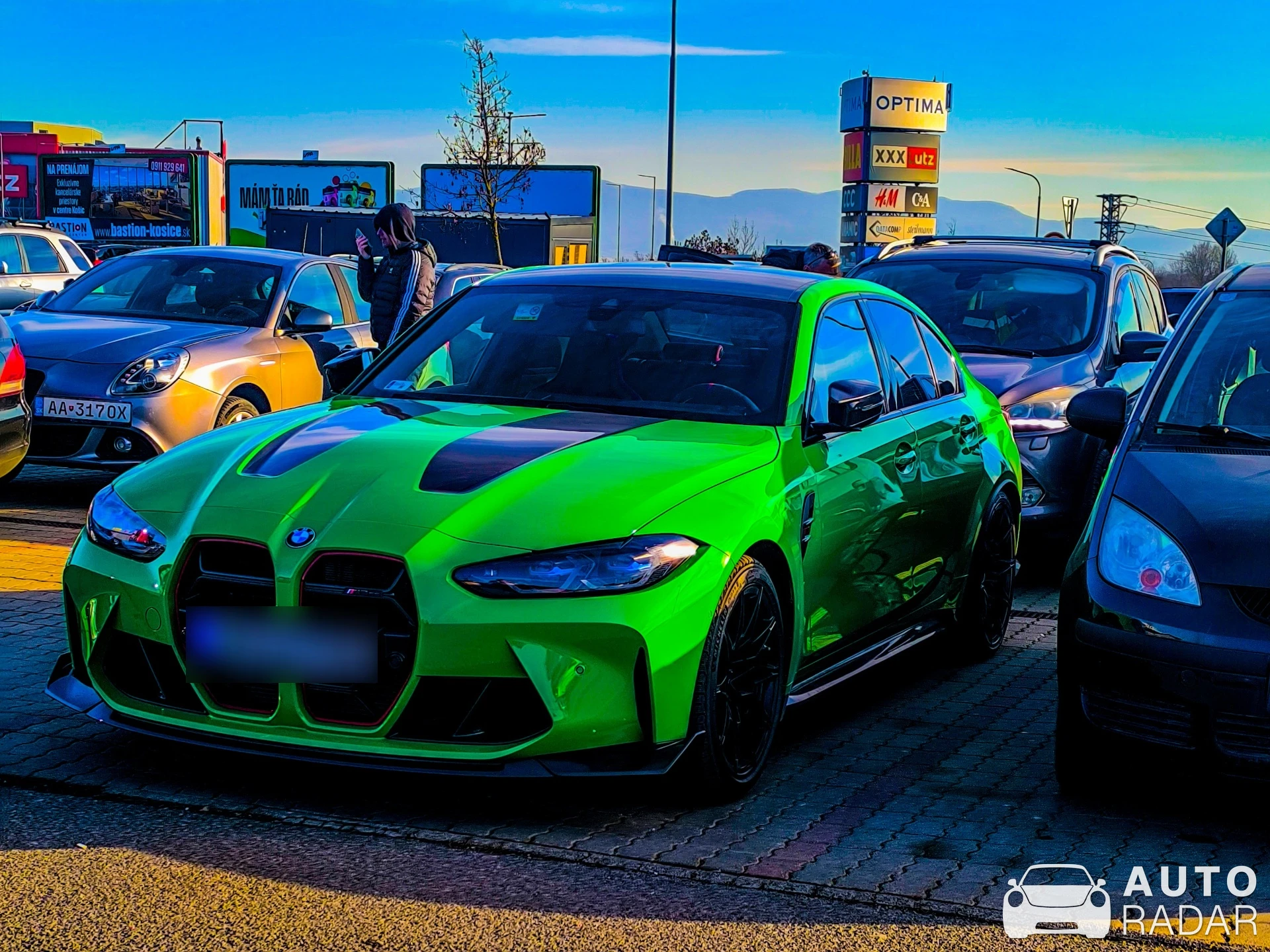 BMW M3 G80 CS spotted in Košice, Slovakia