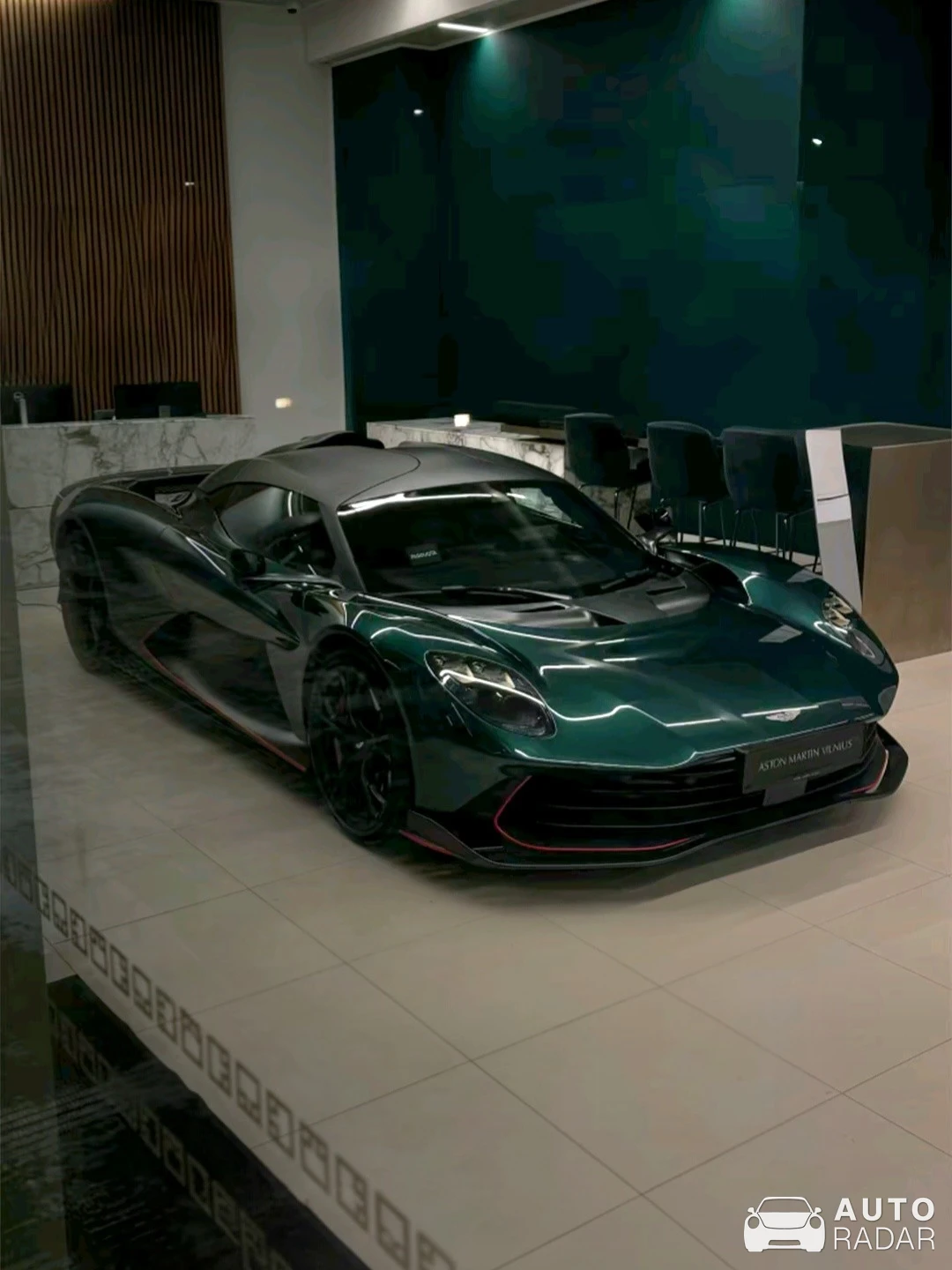 Aston Martin Valhalla spotted in Vilnius, Lithuania