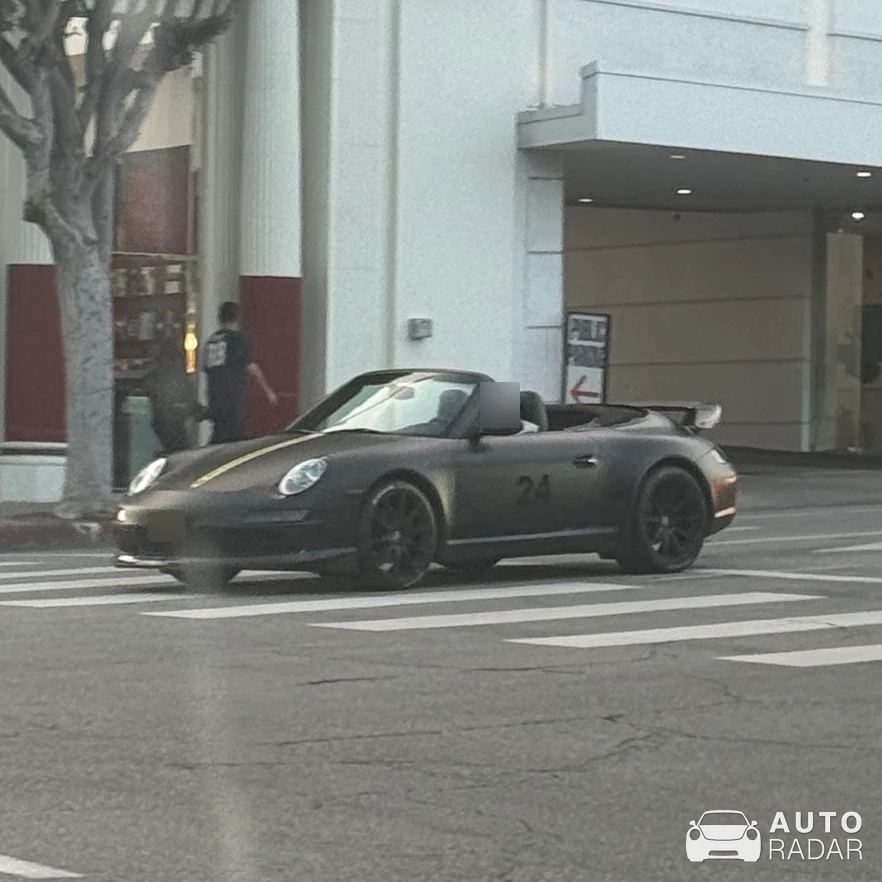 Porsche 997 Turbo S Cabriolet spotted in Beverly Hills, United States