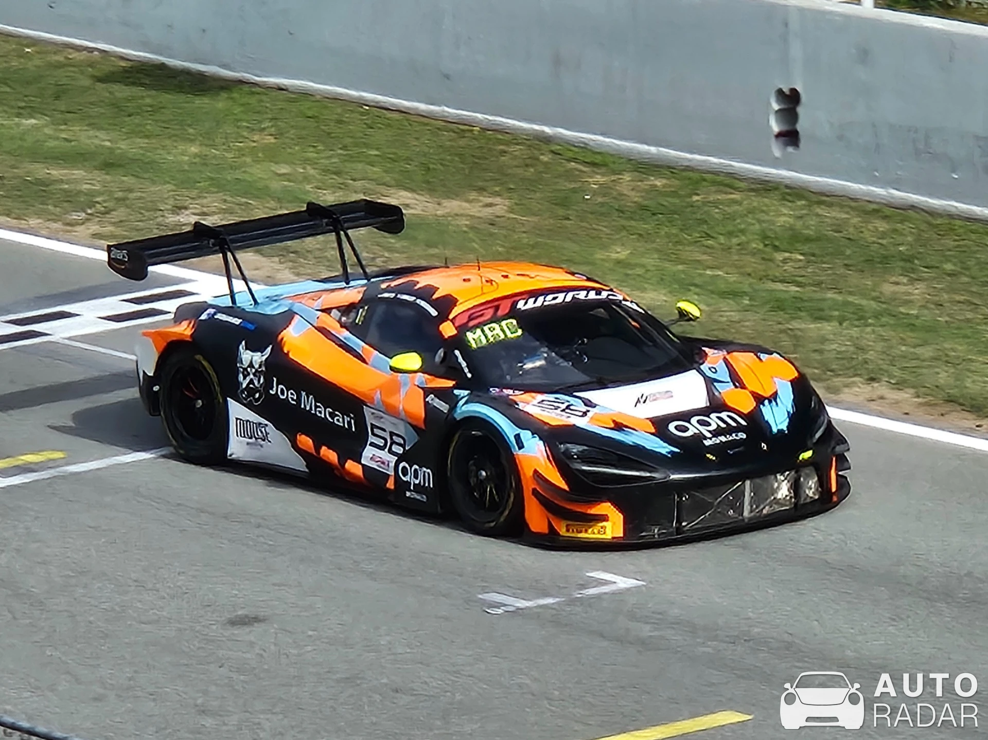 McLaren 720S GT3 Evo spotted in Montmeló