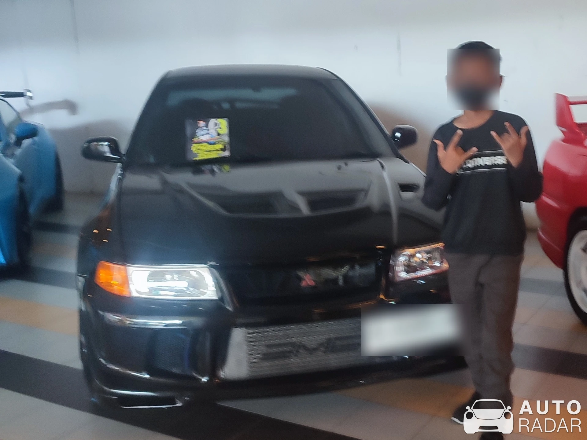 Mitsubishi Lancer Evolution IX spotted in Surabaya, Indonesia