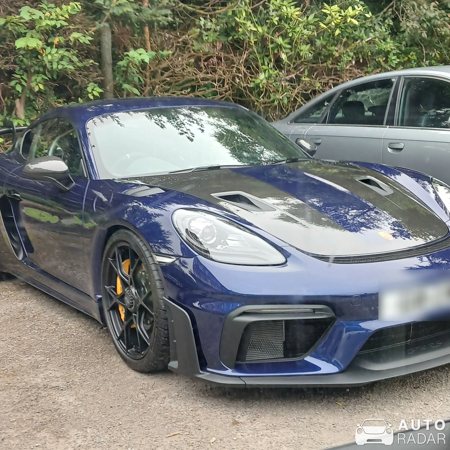 Porsche 718 Cayman GT4 RS spotted in Keswick, United Kingdom