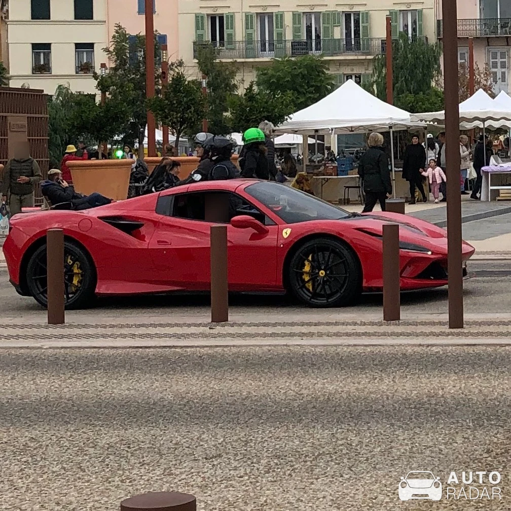 Ferrari F8 Spider spotted in Cannes, France