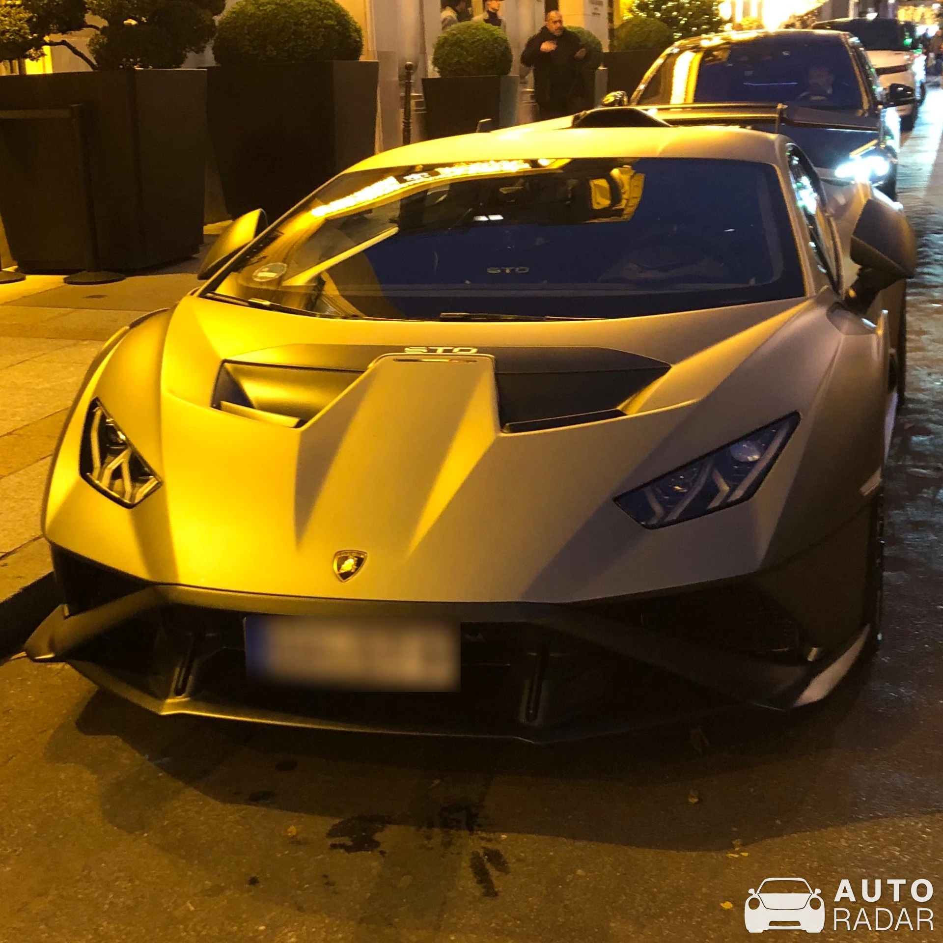 Lamborghini Huracán LP640-2 STO spotted in Paris, France