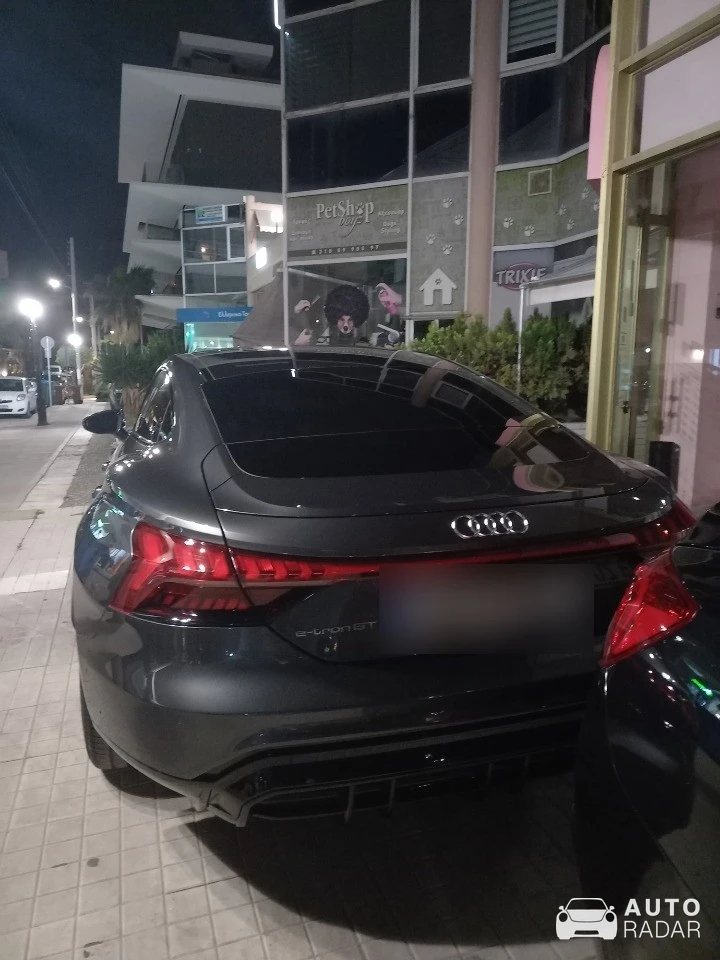 Audi RS E-Tron GT spotted in Voula, Greece