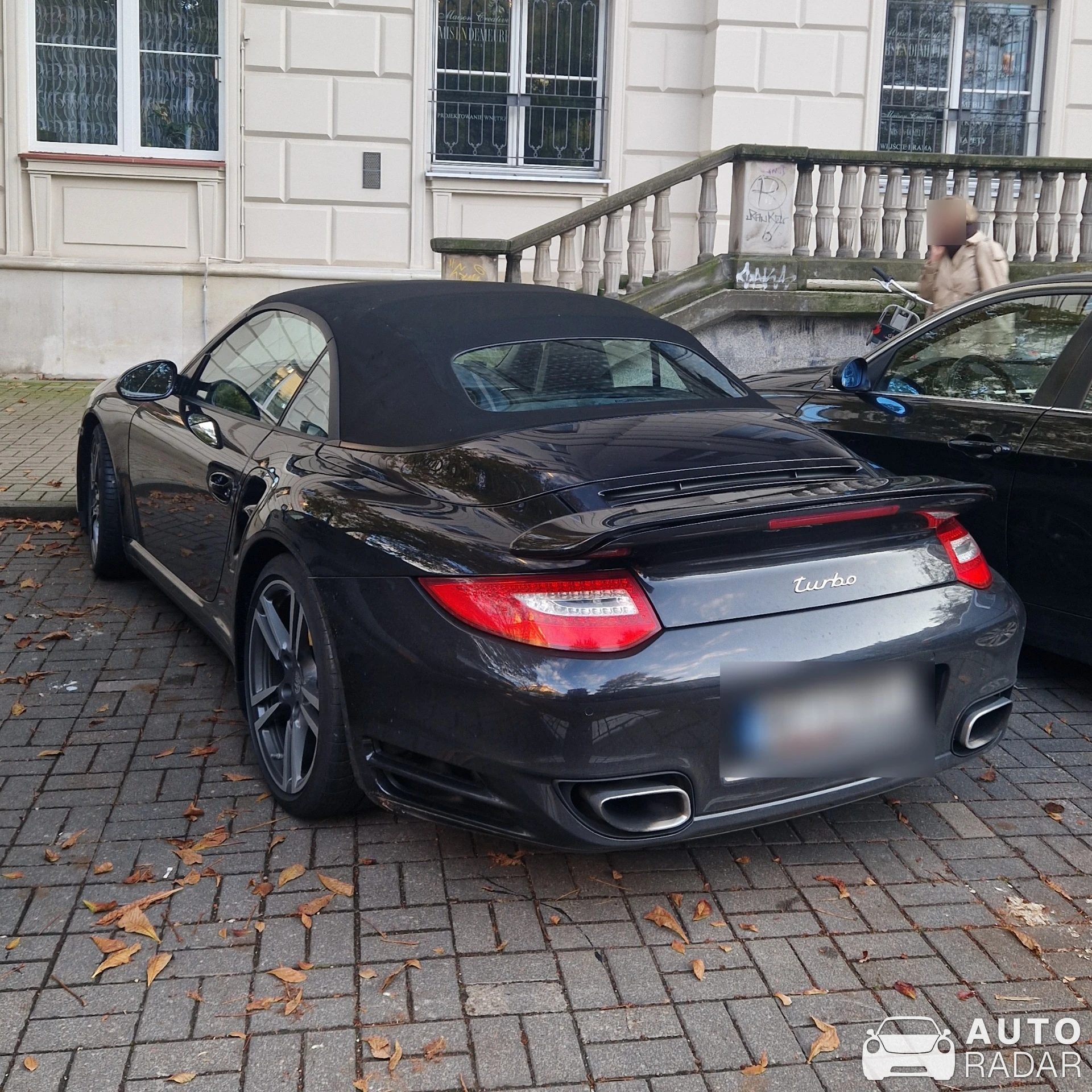 Porsche 997 Turbo Cabriolet MkII spotted in Warszawa
