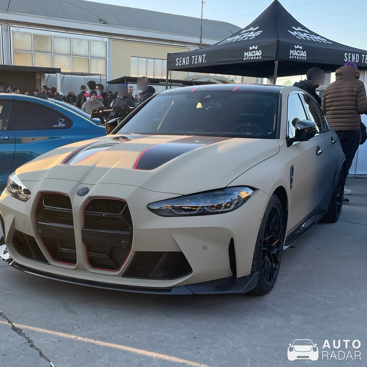 BMW M3 G80 Sedan spotted in Covo, Italia