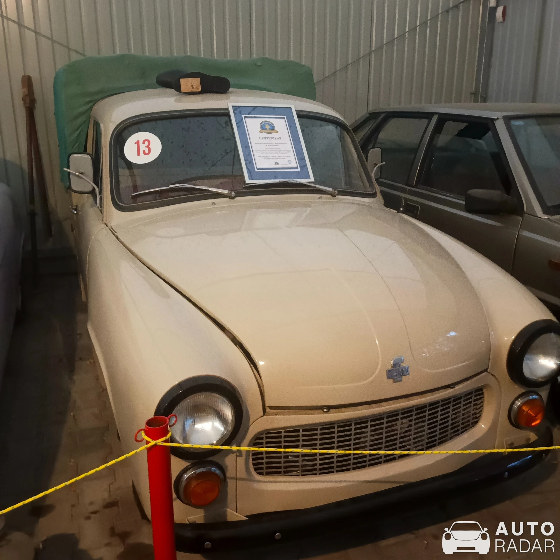 FSM Syrena spotted in Nieborów