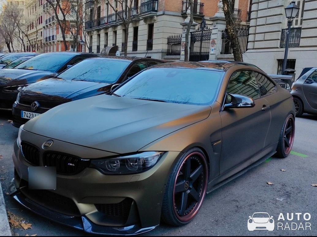 BMW M4 F82 Coupé Kaizen Swiss Auto Works spotted in Madrid, España