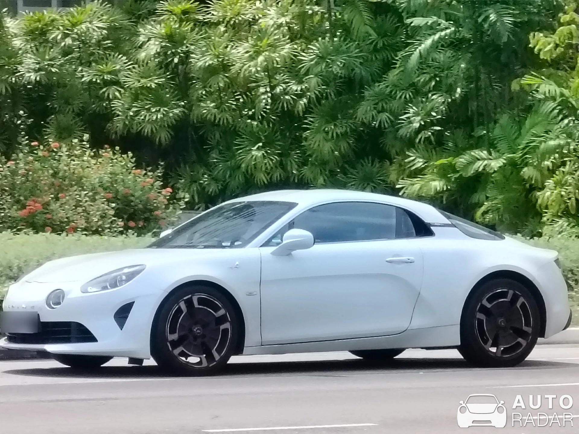Alpine A110 spotted in Singapore, Singapore