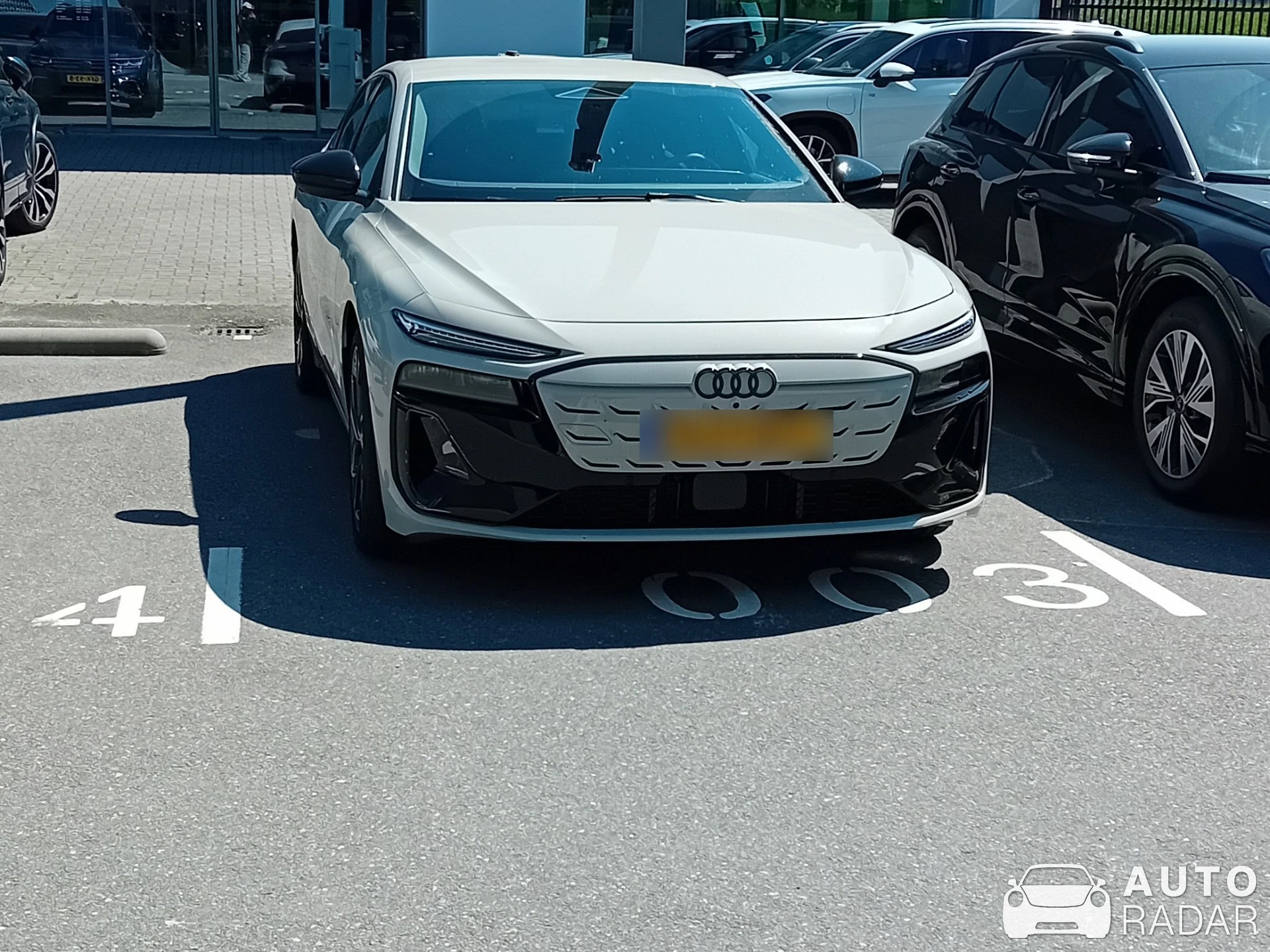 Audi A6 E-Tron spotted in Zwijndrecht
