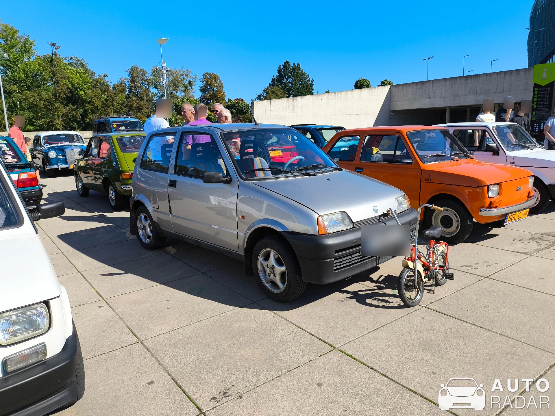 Fiat Cinquecento spotted in Gliwice