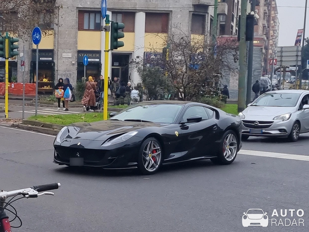 Ferrari 812 Superfast spotted in Milano, Italia