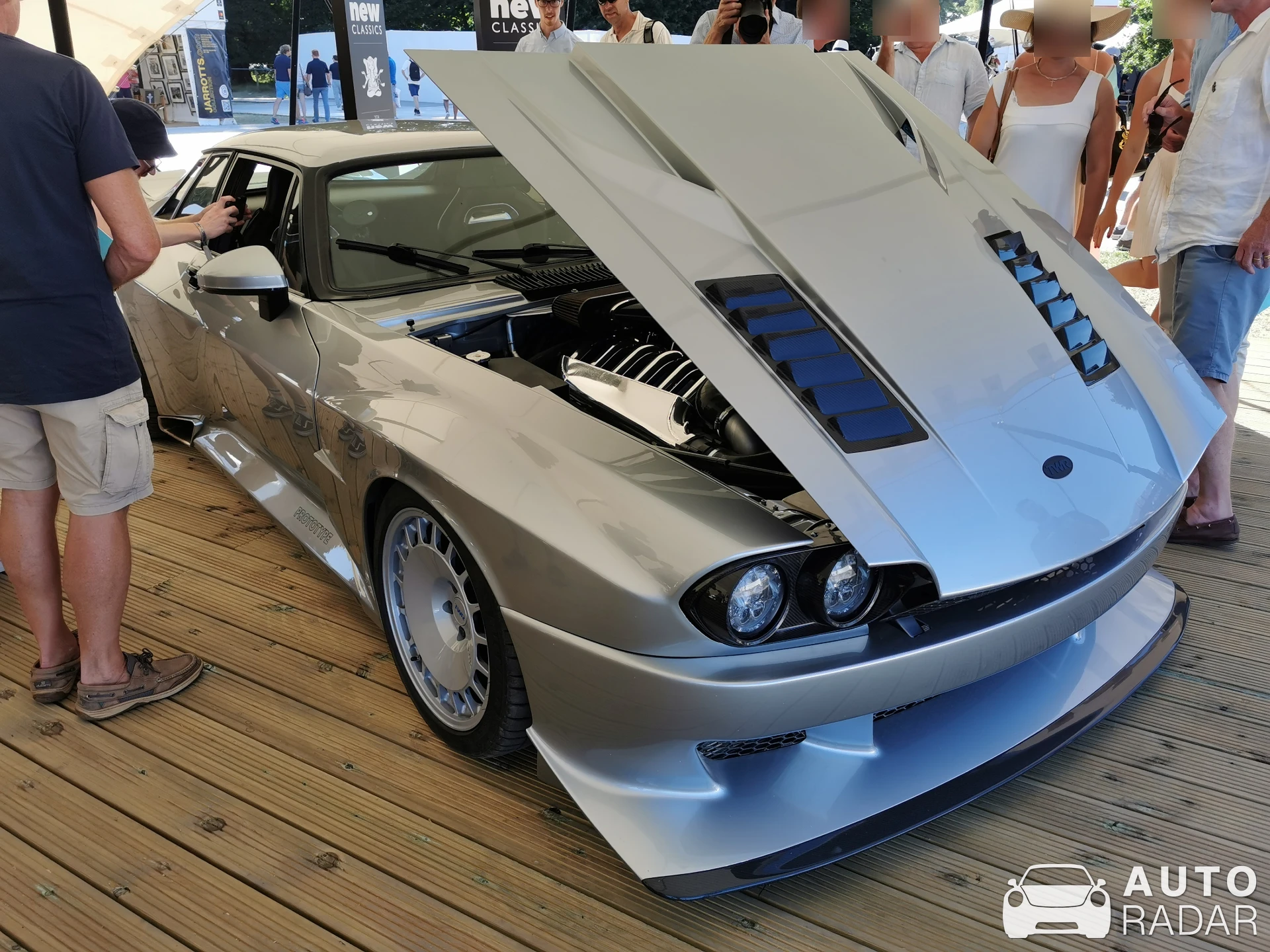 Jaguar TWR Supercat spotted in Chichester