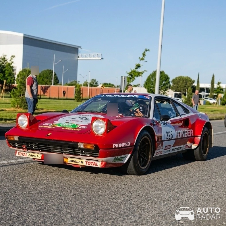 Ferrari 308 GTB Group 4 spotted in Blagnac