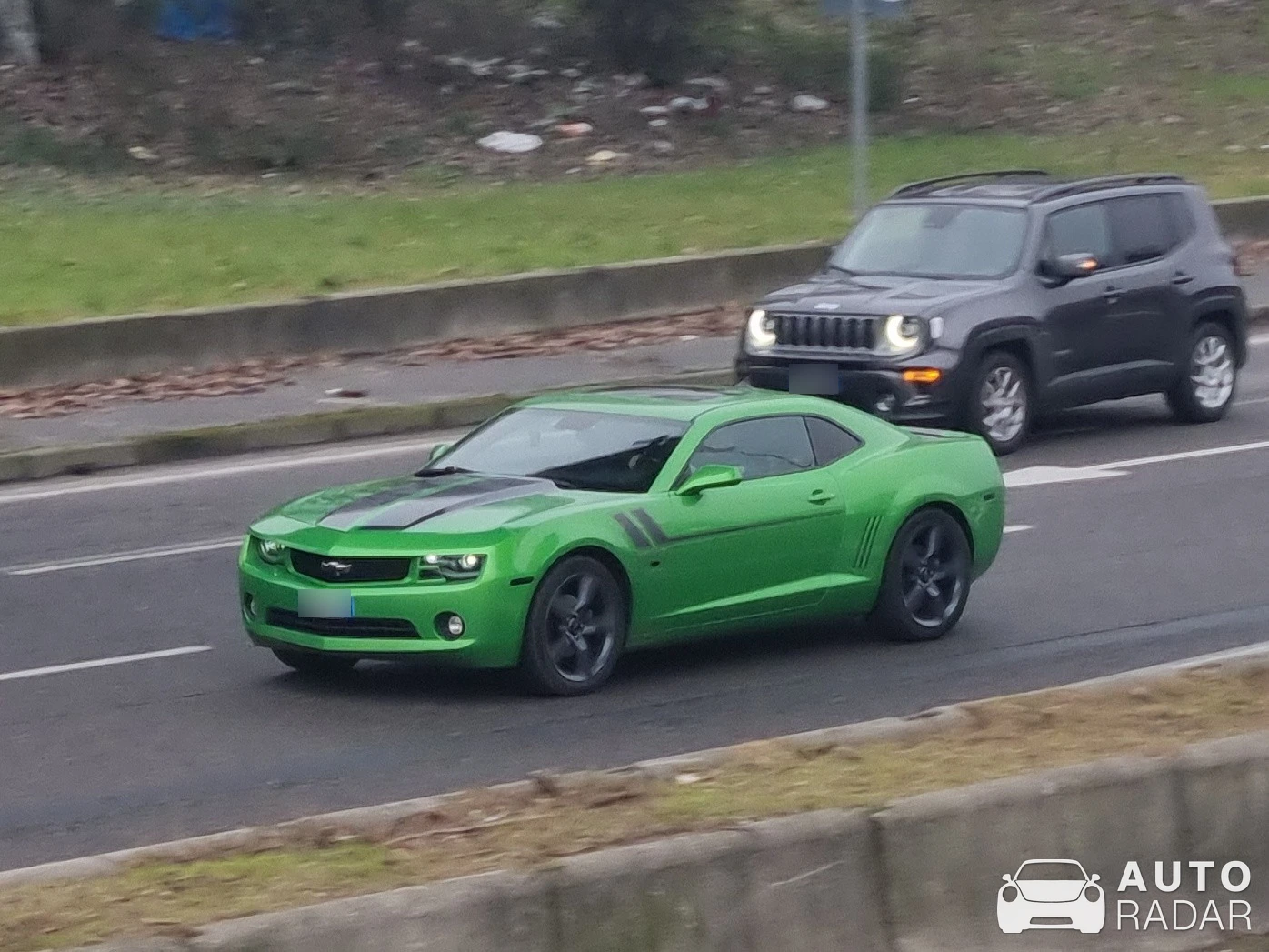 Chevrolet Camaro spotted in Milano, Italy