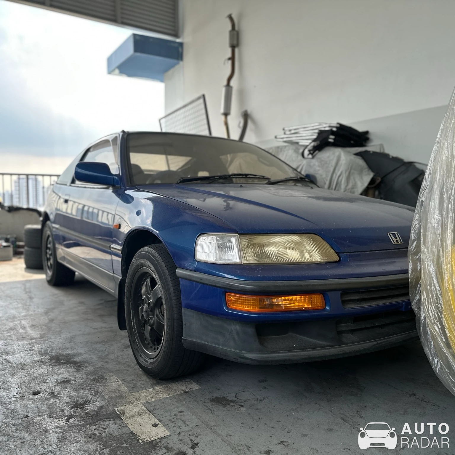Honda CR-X EF spotted in AUTOCITY