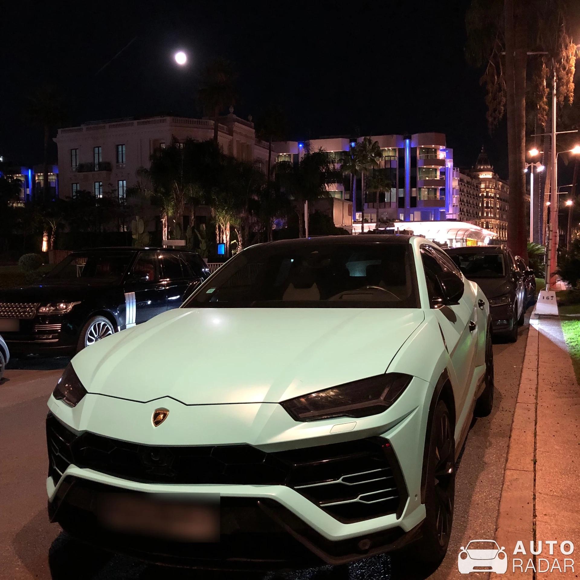 Lamborghini Urus spotted in Cannes, France